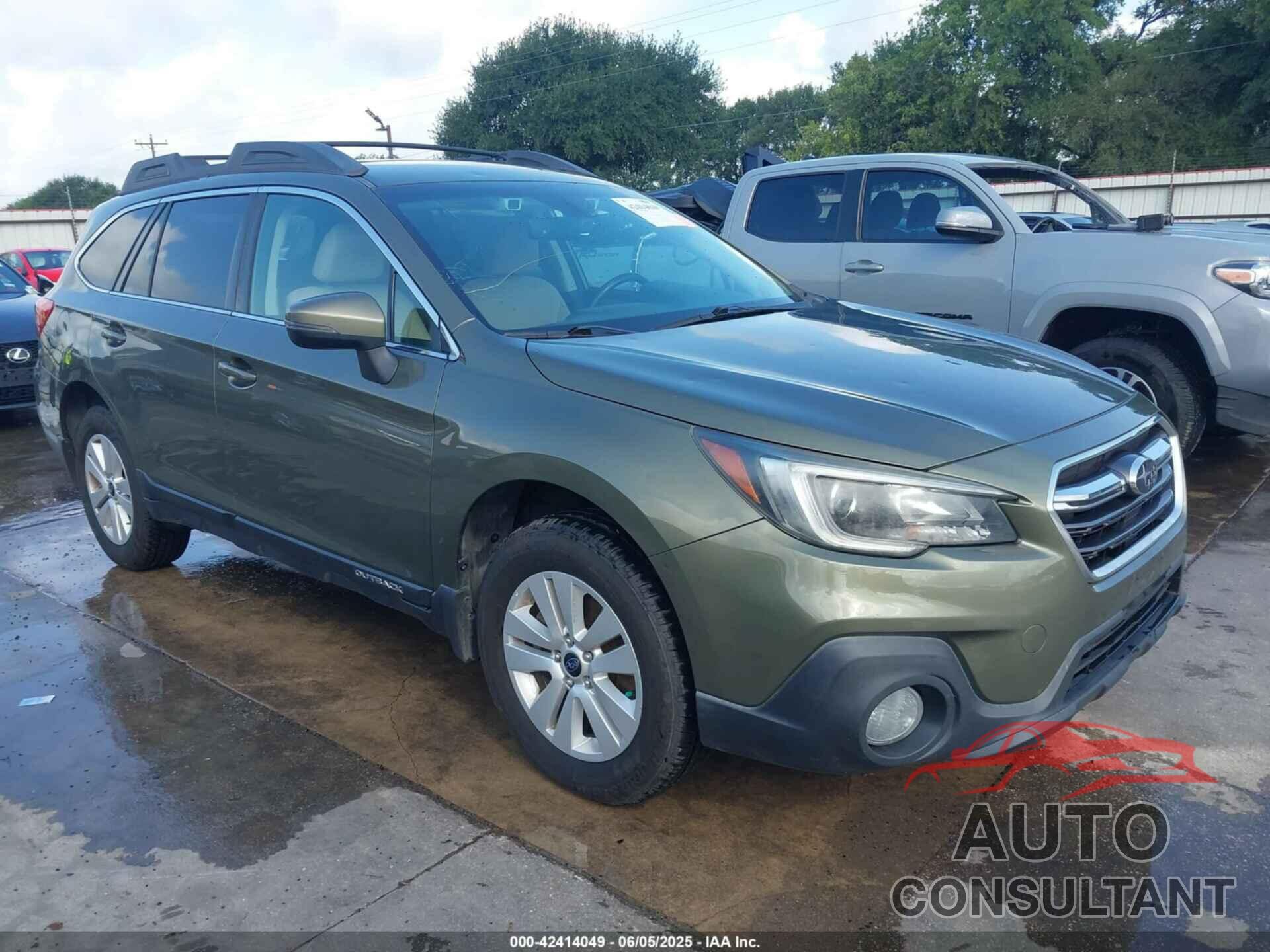 SUBARU OUTBACK 2018 - 4S4BSAFC1J3292554