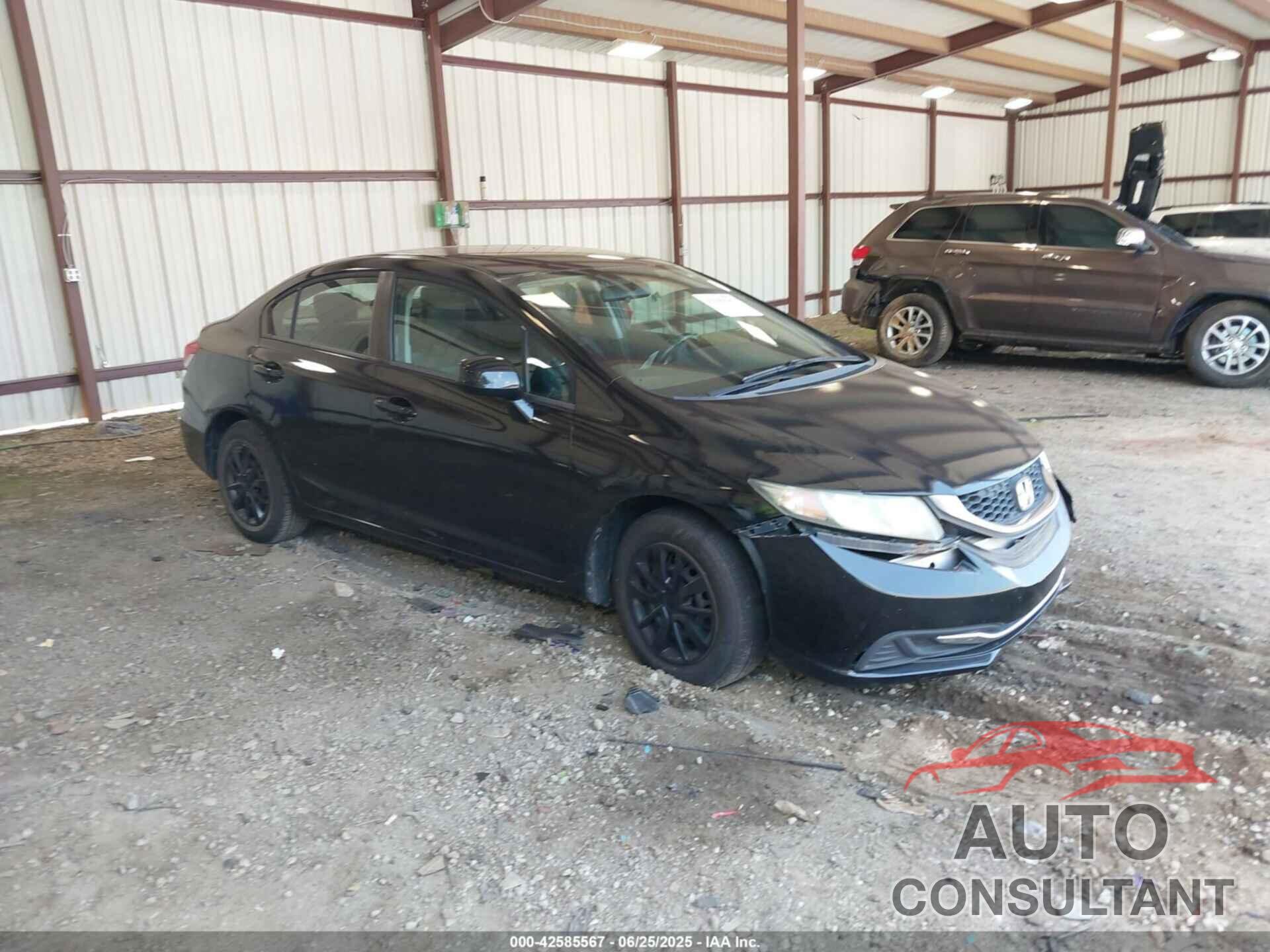 HONDA CIVIC 2013 - 19XFB2F50DE025433