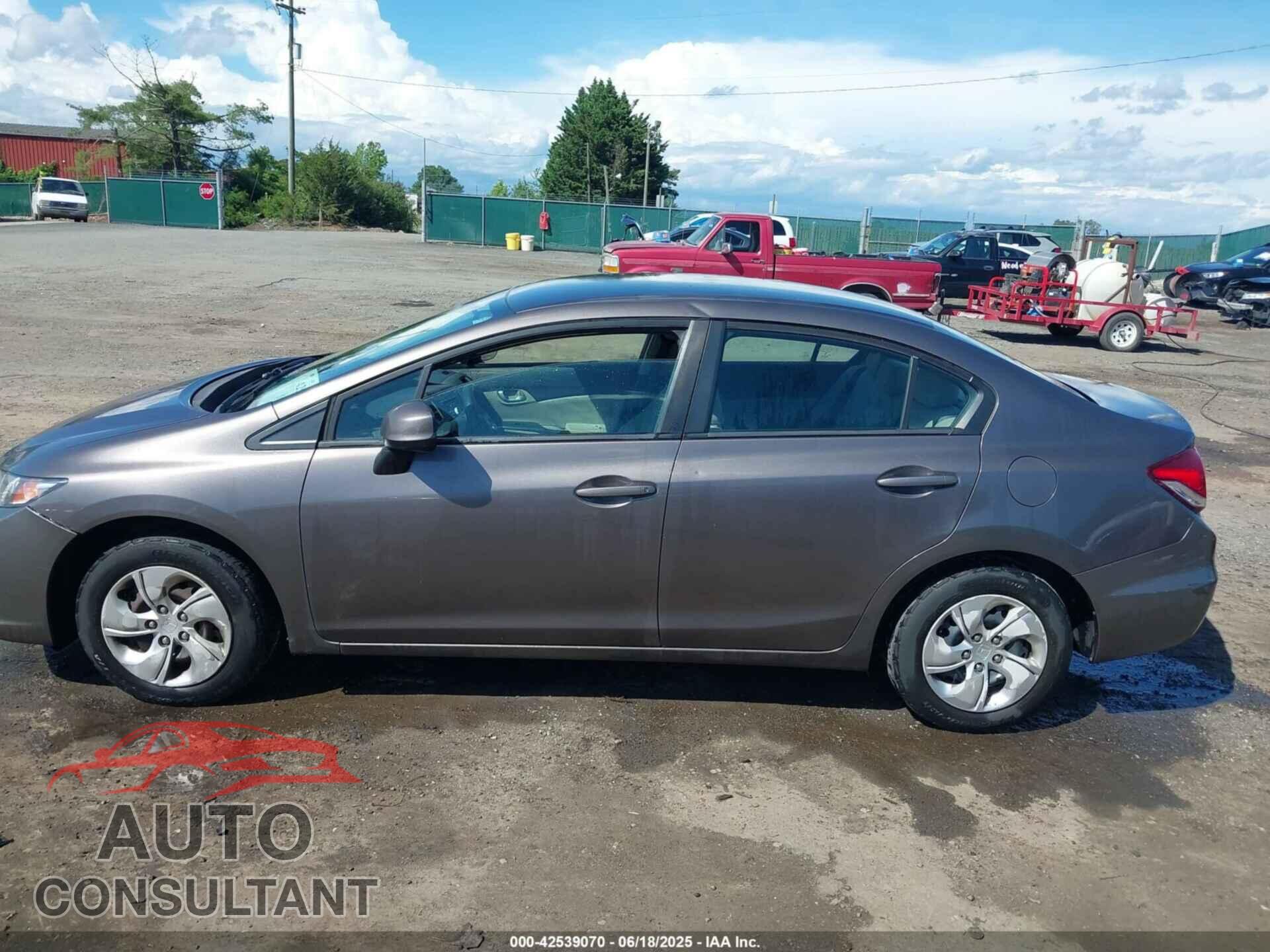 HONDA CIVIC 2013 - 19XFB2F5XDE234792