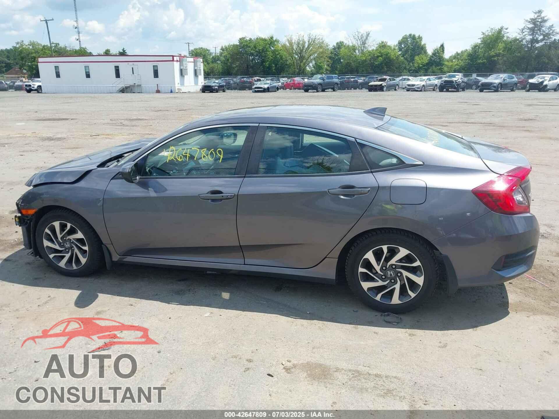 HONDA CIVIC 2017 - 19XFC2F78HE218319