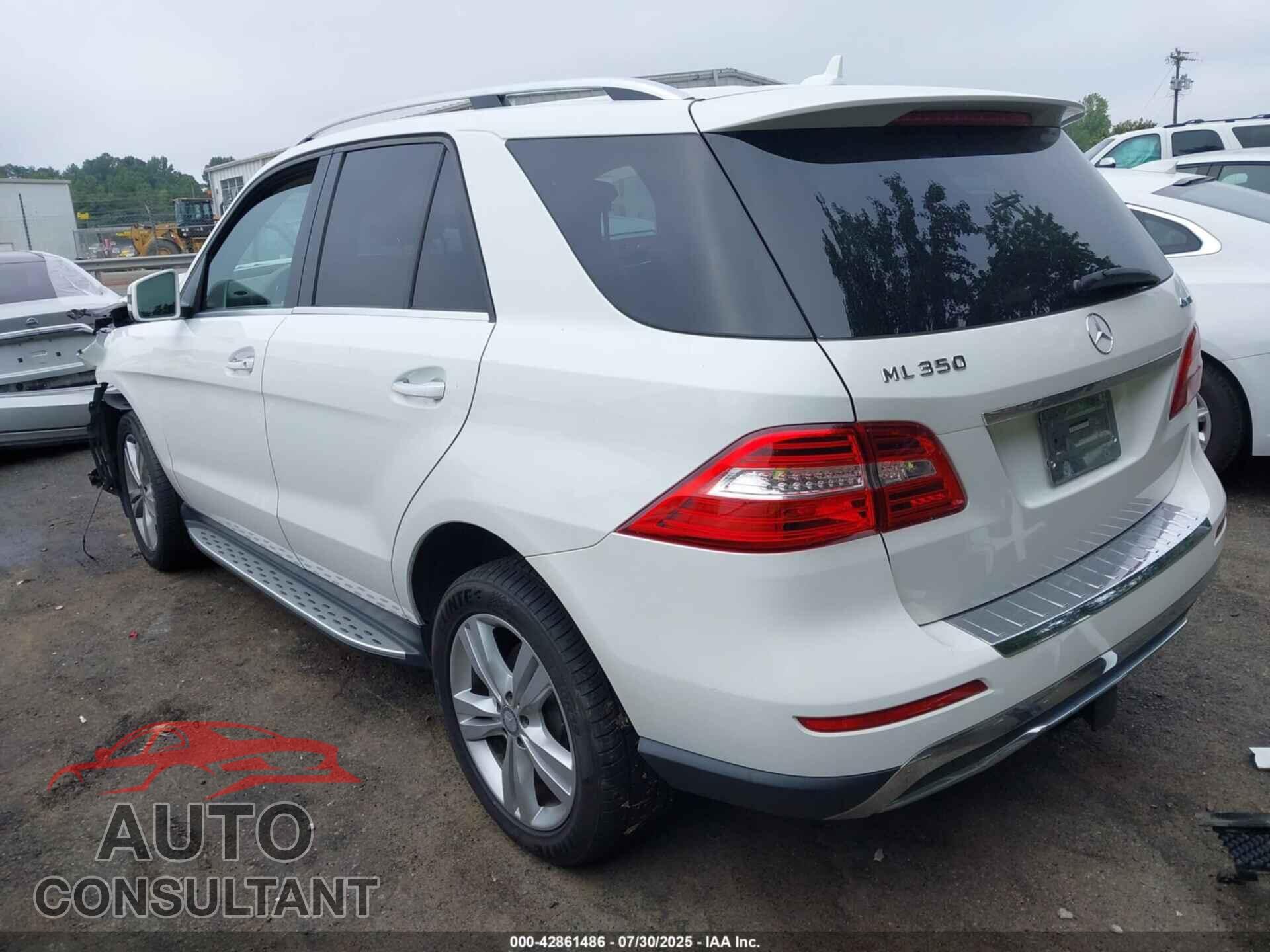MERCEDES-BENZ ML 350 2015 - 4JGDA5HB3FA554844