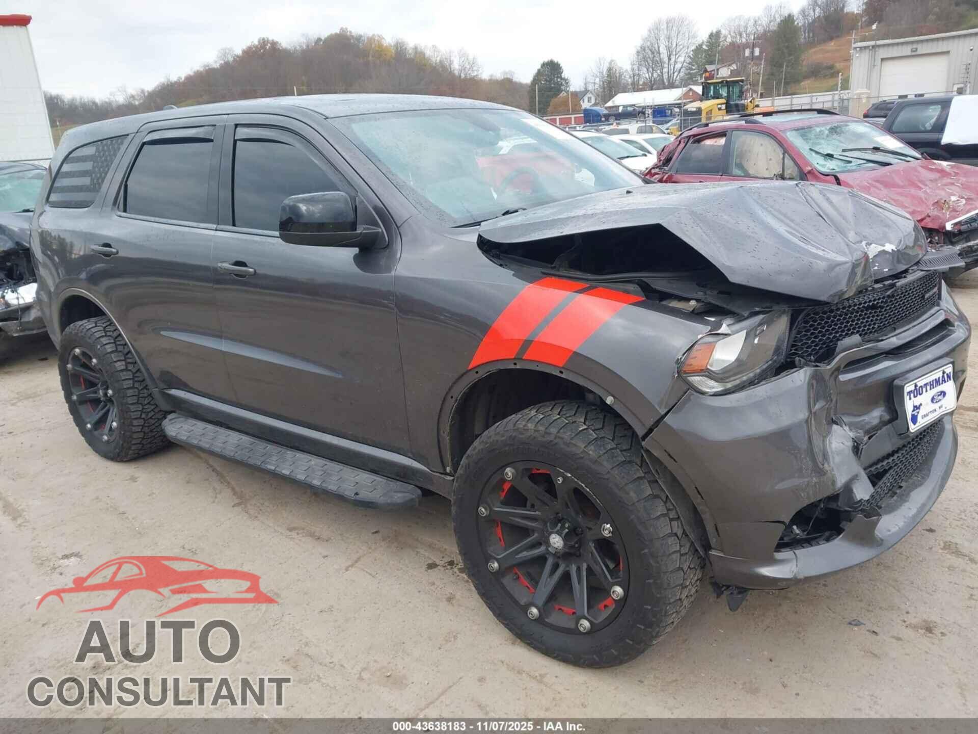 DODGE DURANGO 2019 - 1C4RDJDGXKC633275