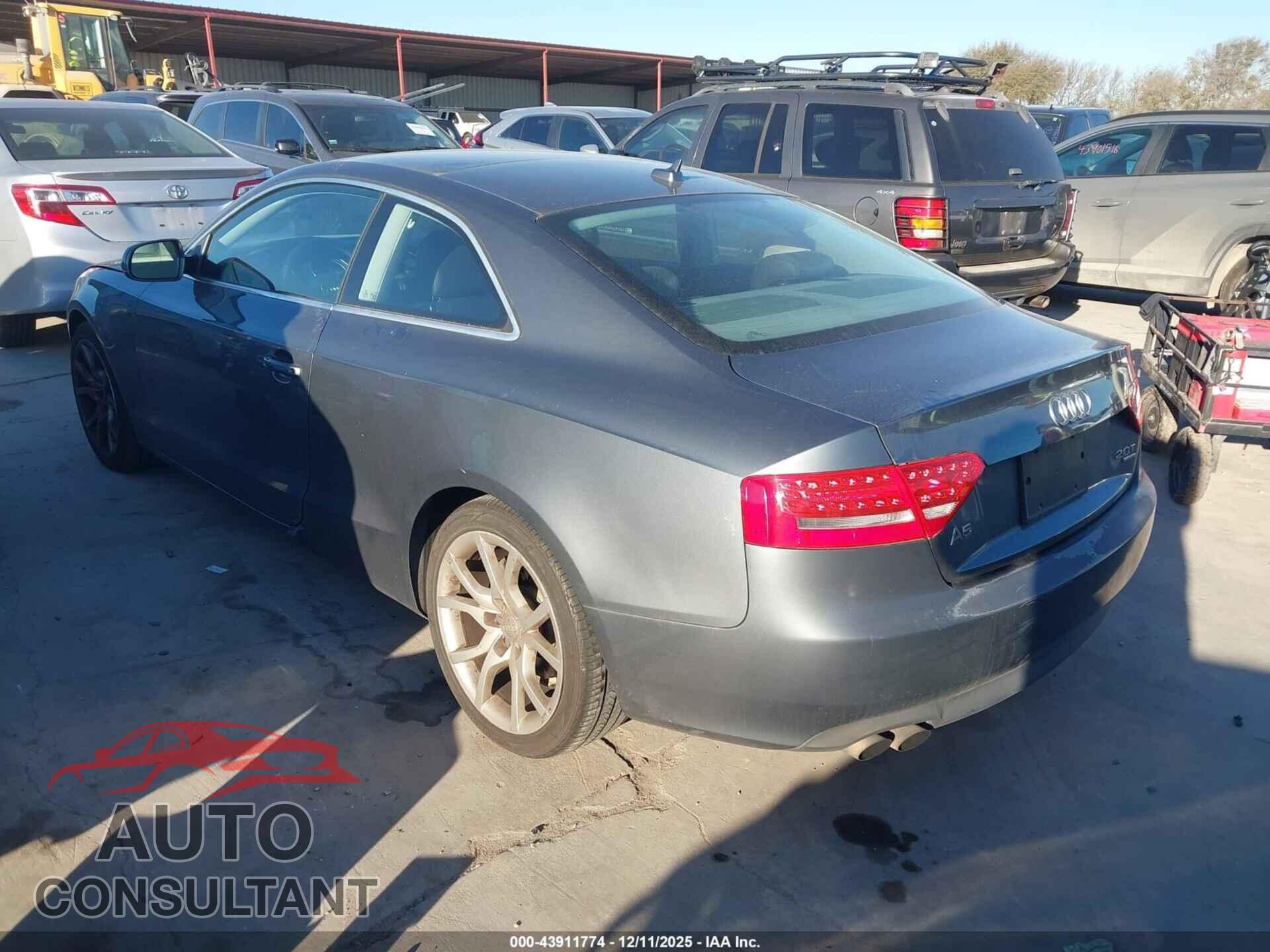 AUDI A5 2012 - WAULFAFR7CA001374