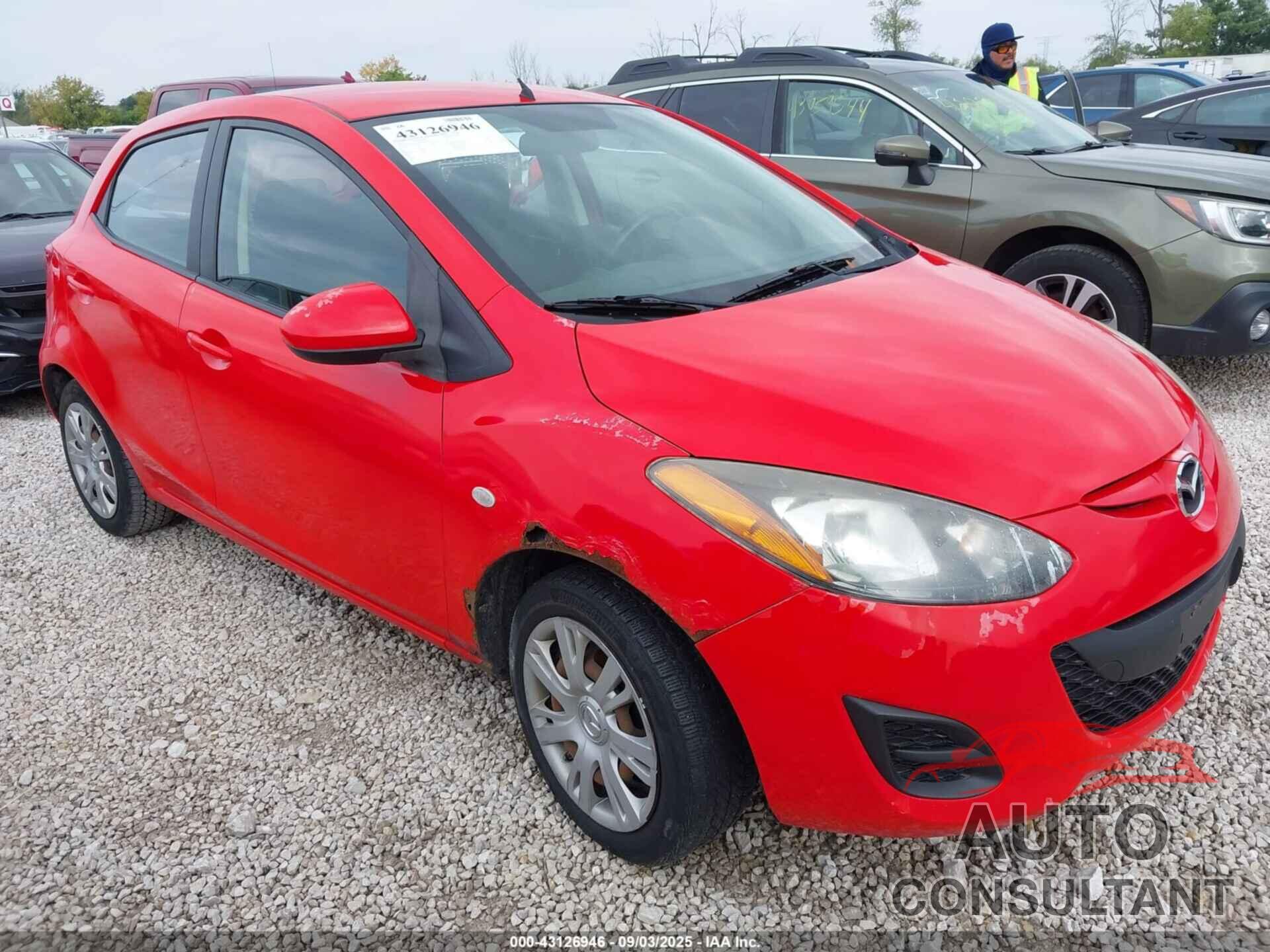 MAZDA MAZDA2 2013 - JM1DE1KY5D0159257