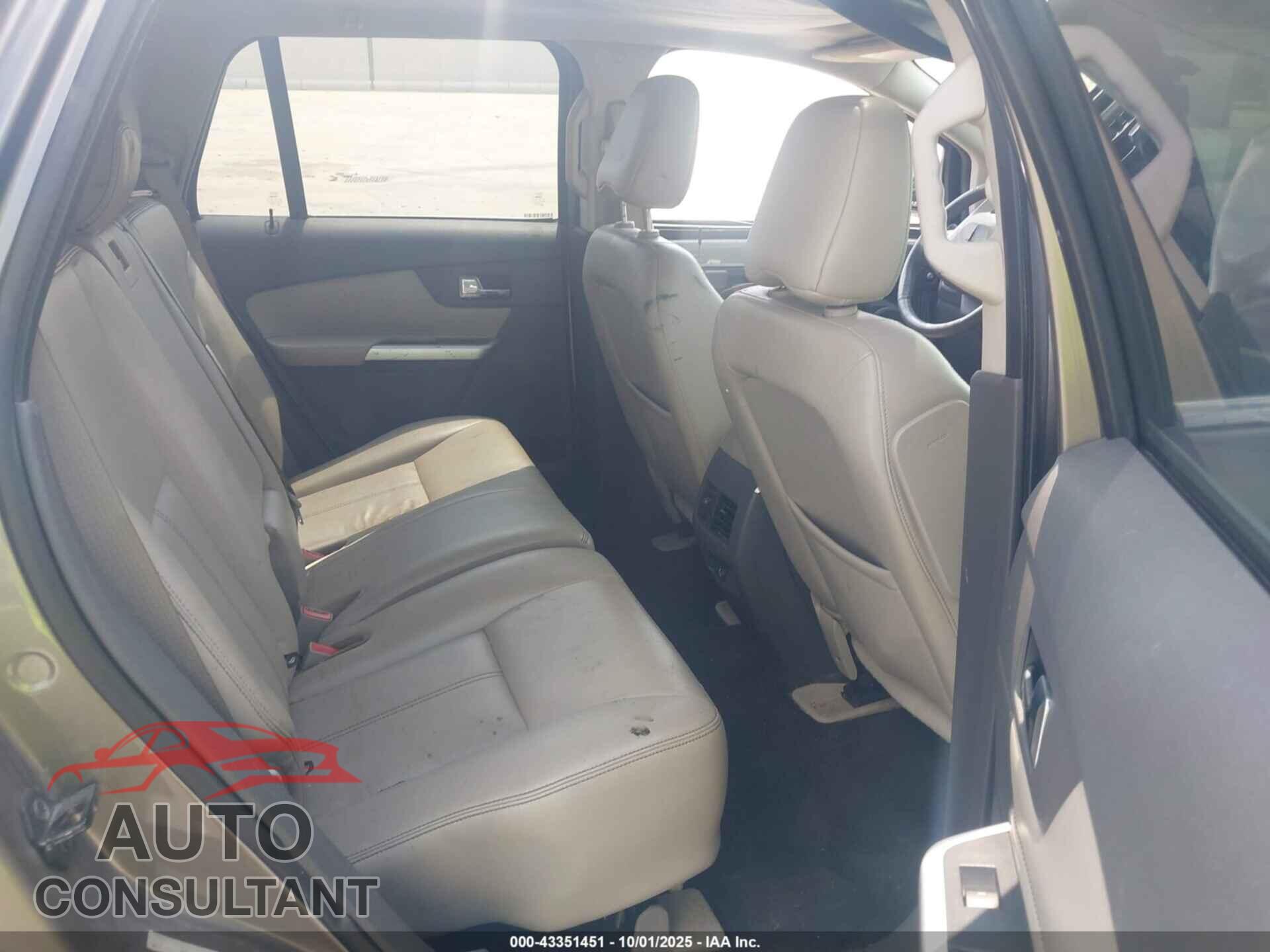 FORD EDGE 2012 - 2FMDK3K99CBA26801