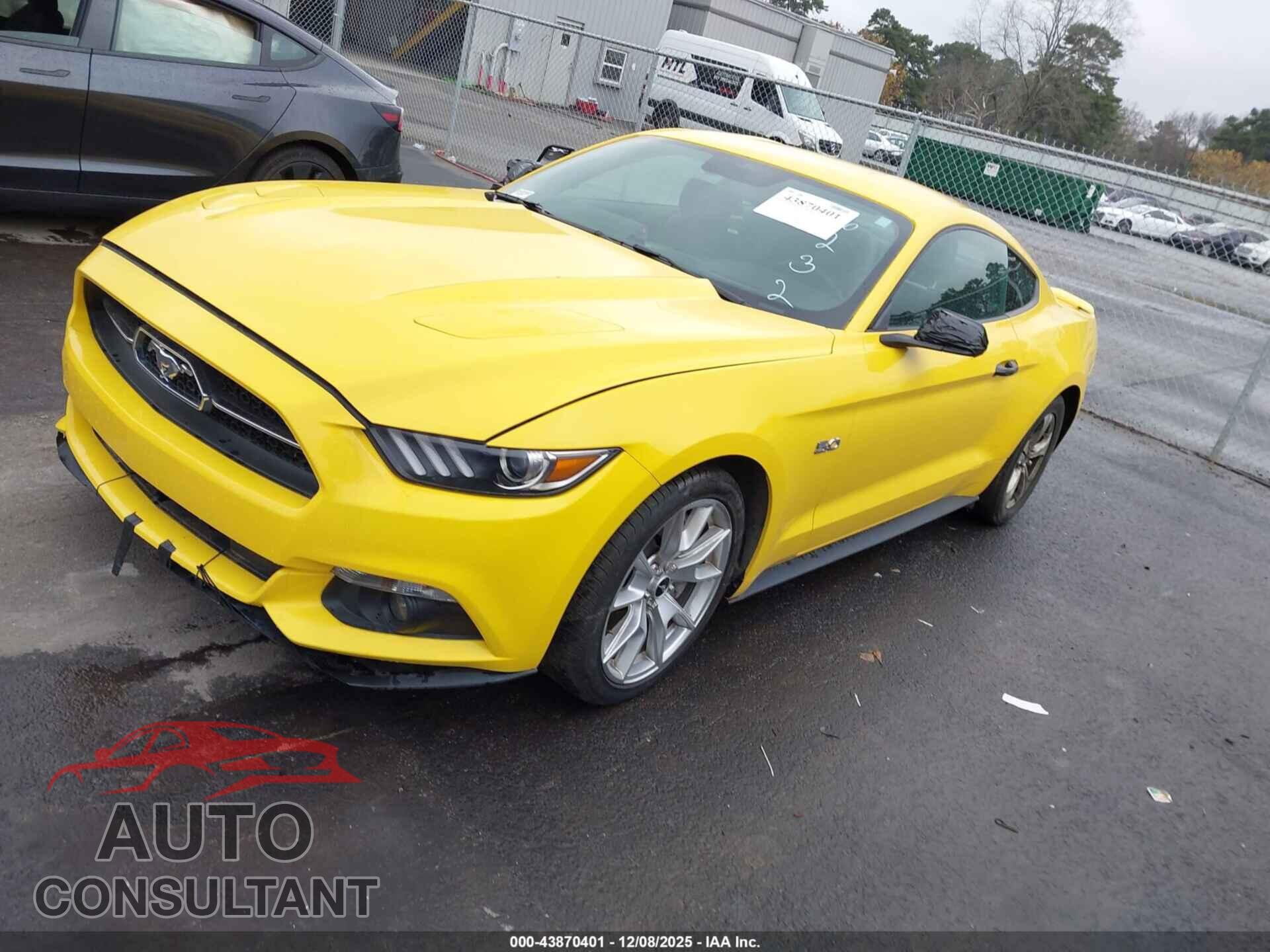 FORD MUSTANG 2015 - 1FA6P8CF2F5316232