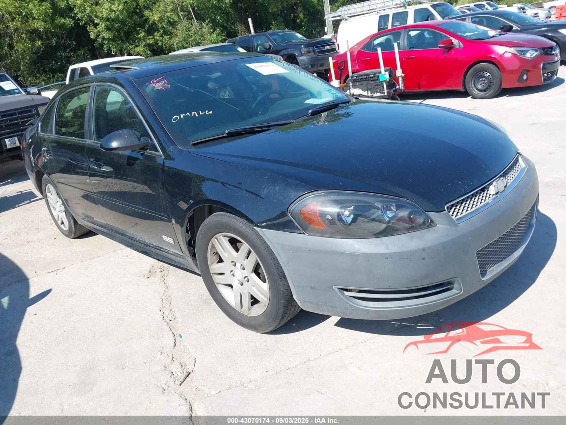 CHEVROLET IMPALA 2012 - 2G1WG5E33C1216142