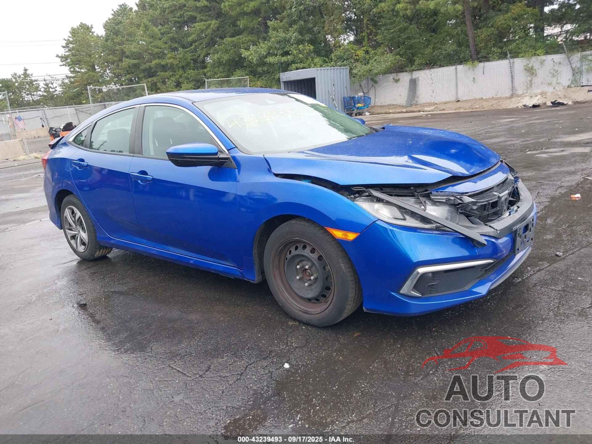 HONDA CIVIC 2019 - 2HGFC2F61KH511953