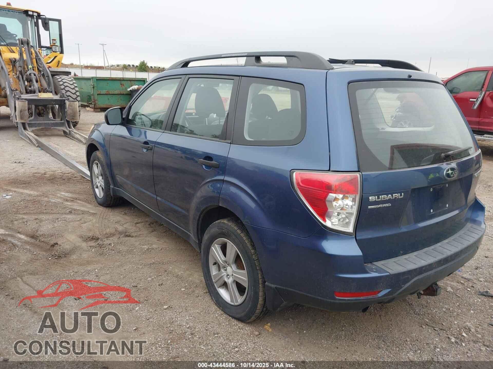 SUBARU FORESTER 2012 - JF2SHBBC4CH406858