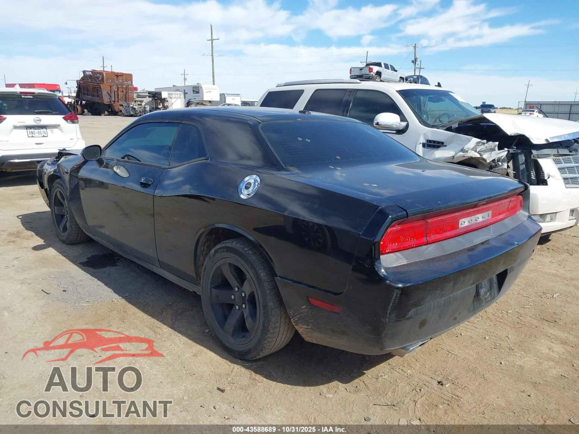 DODGE CHALLENGER 2012 - 2C3CDYAG5CH258126