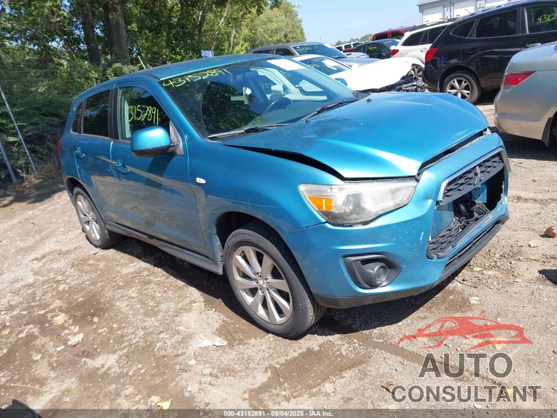 MITSUBISHI OUTLANDER SPORT 2013 - 4A4AP3AU5DE019311
