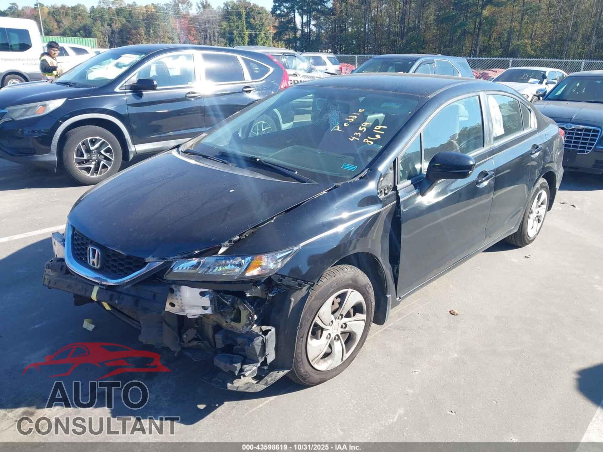 HONDA CIVIC 2014 - 2HGFB2F59EH525937