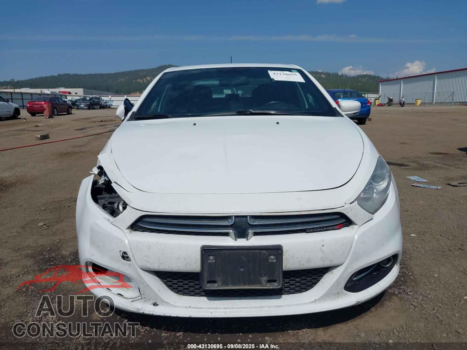 DODGE DART 2013 - 1C3CDFCA3DD214038
