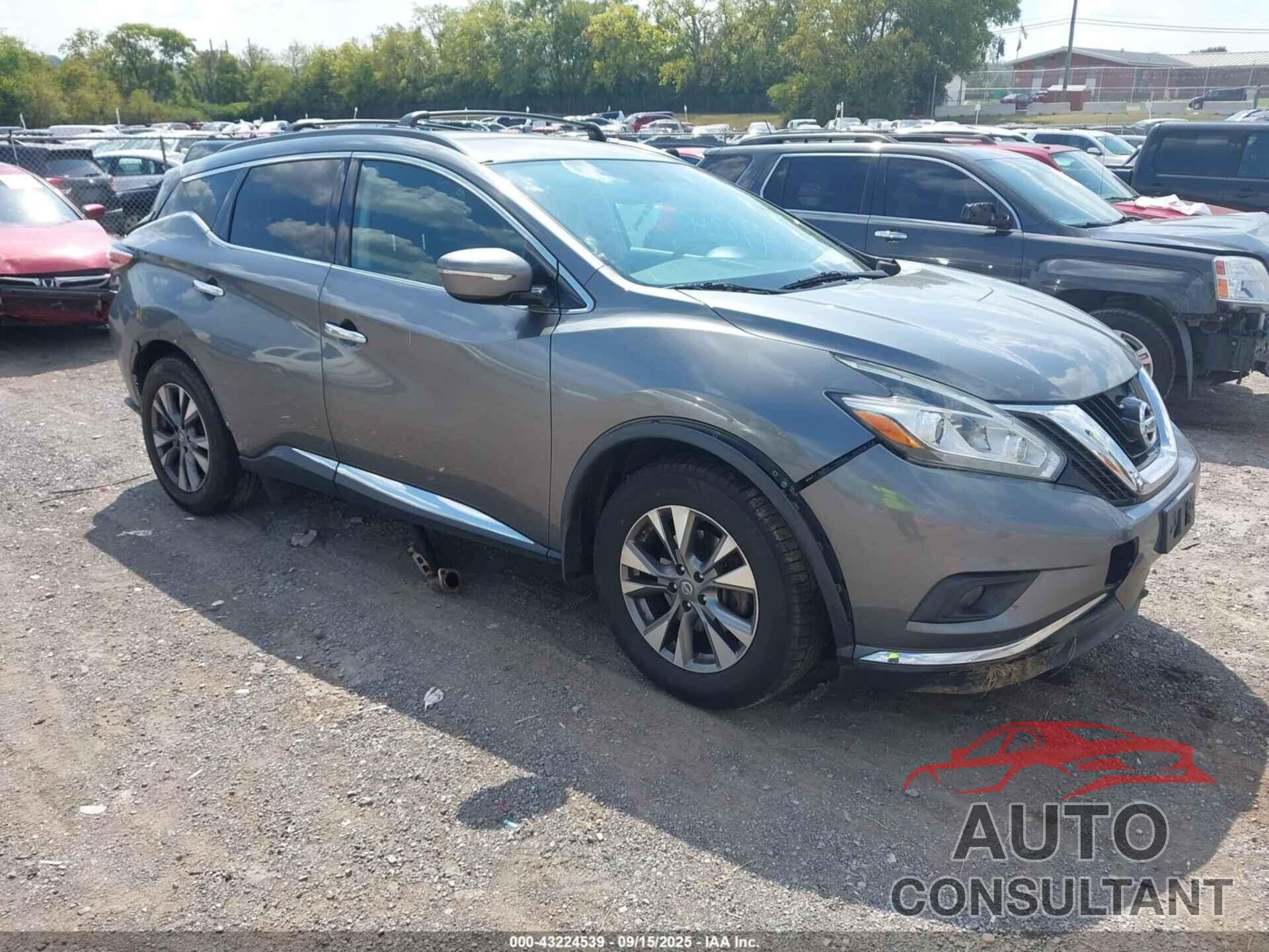 NISSAN MURANO 2015 - 5N1AZ2MH8FN246243