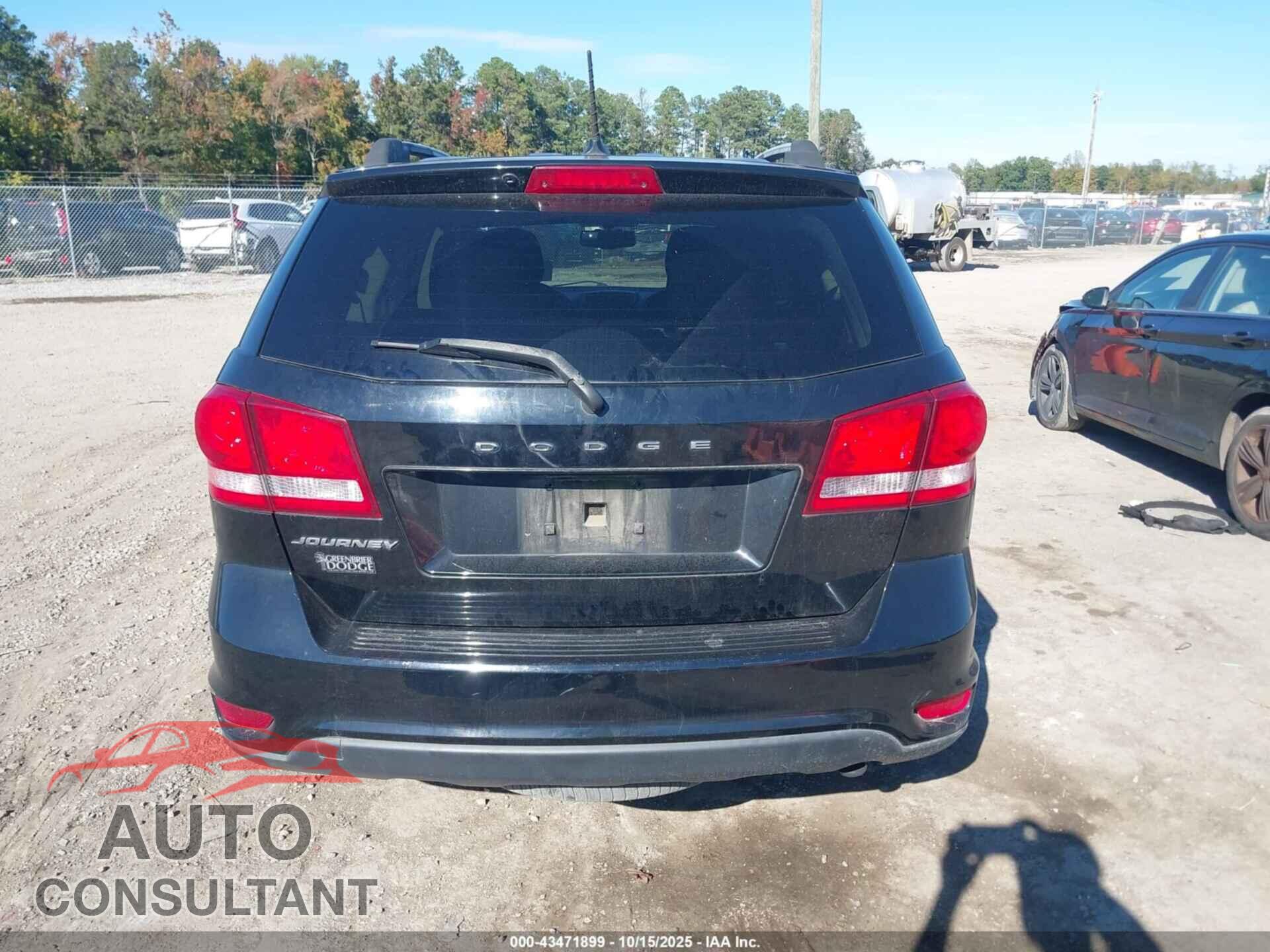 DODGE JOURNEY 2017 - 3C4PDCBB2HT622634