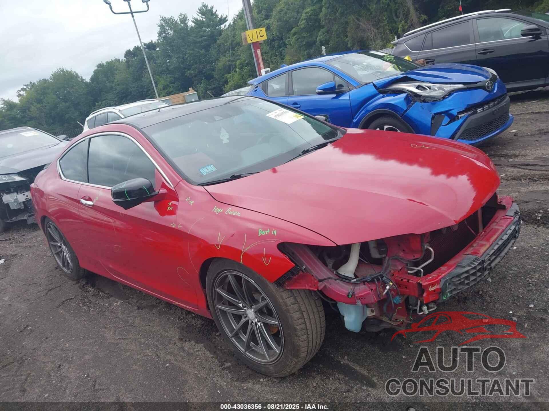 HONDA ACCORD 2013 - 1HGCT2B80DA009172