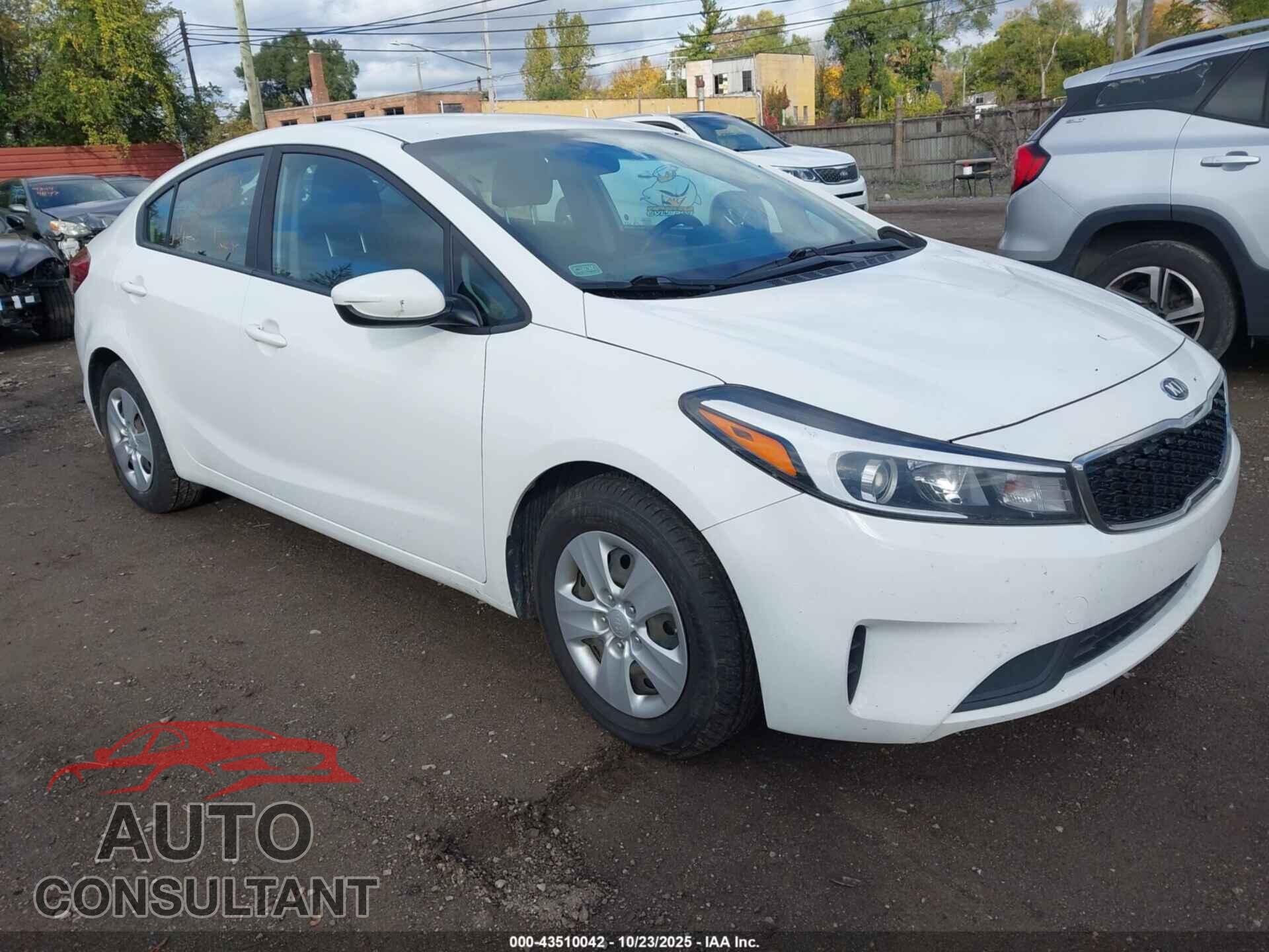 KIA FORTE 2017 - 3KPFK4A79HE091487