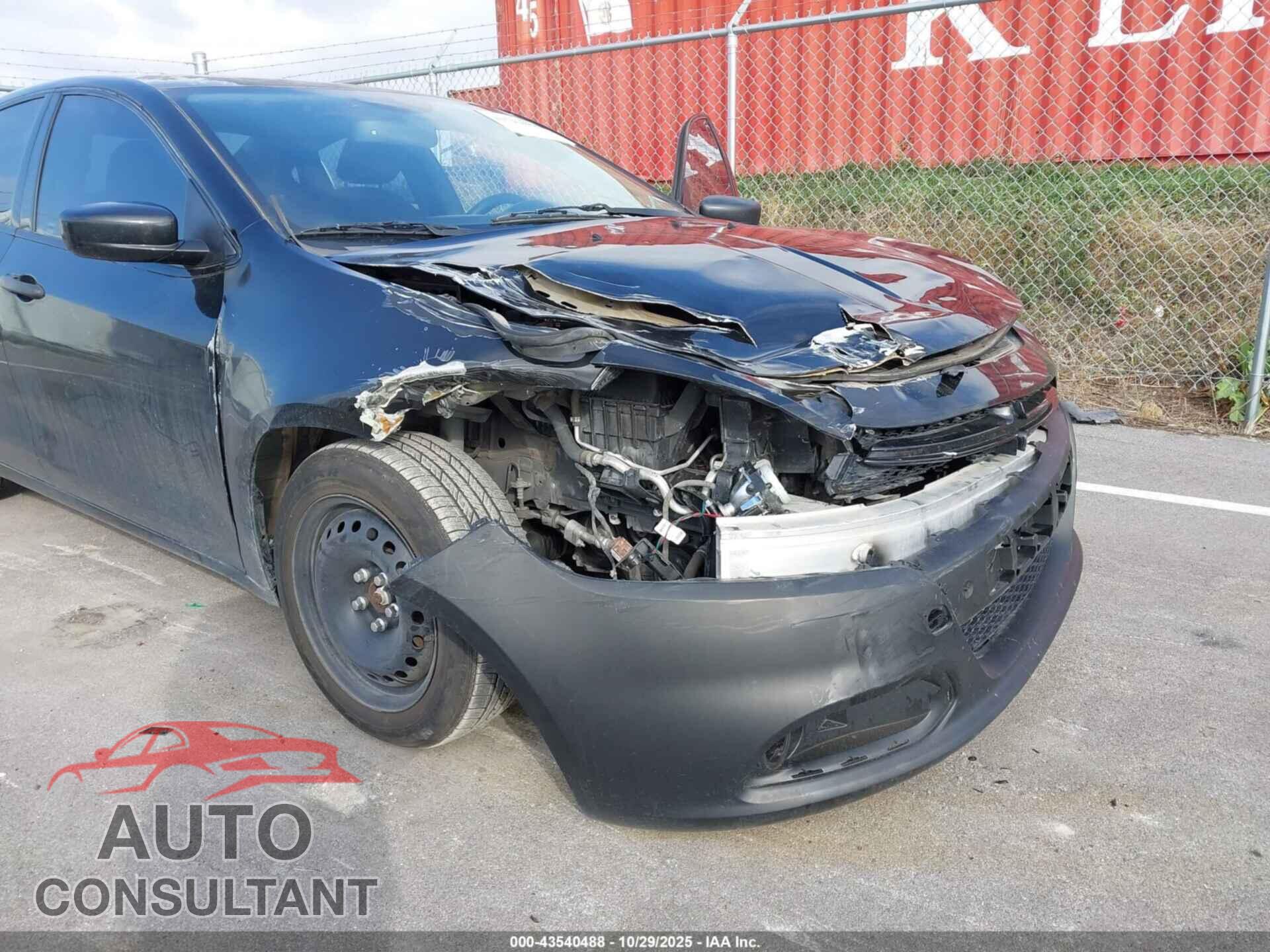 DODGE DART 2013 - 1C3CDFAA5DD224220