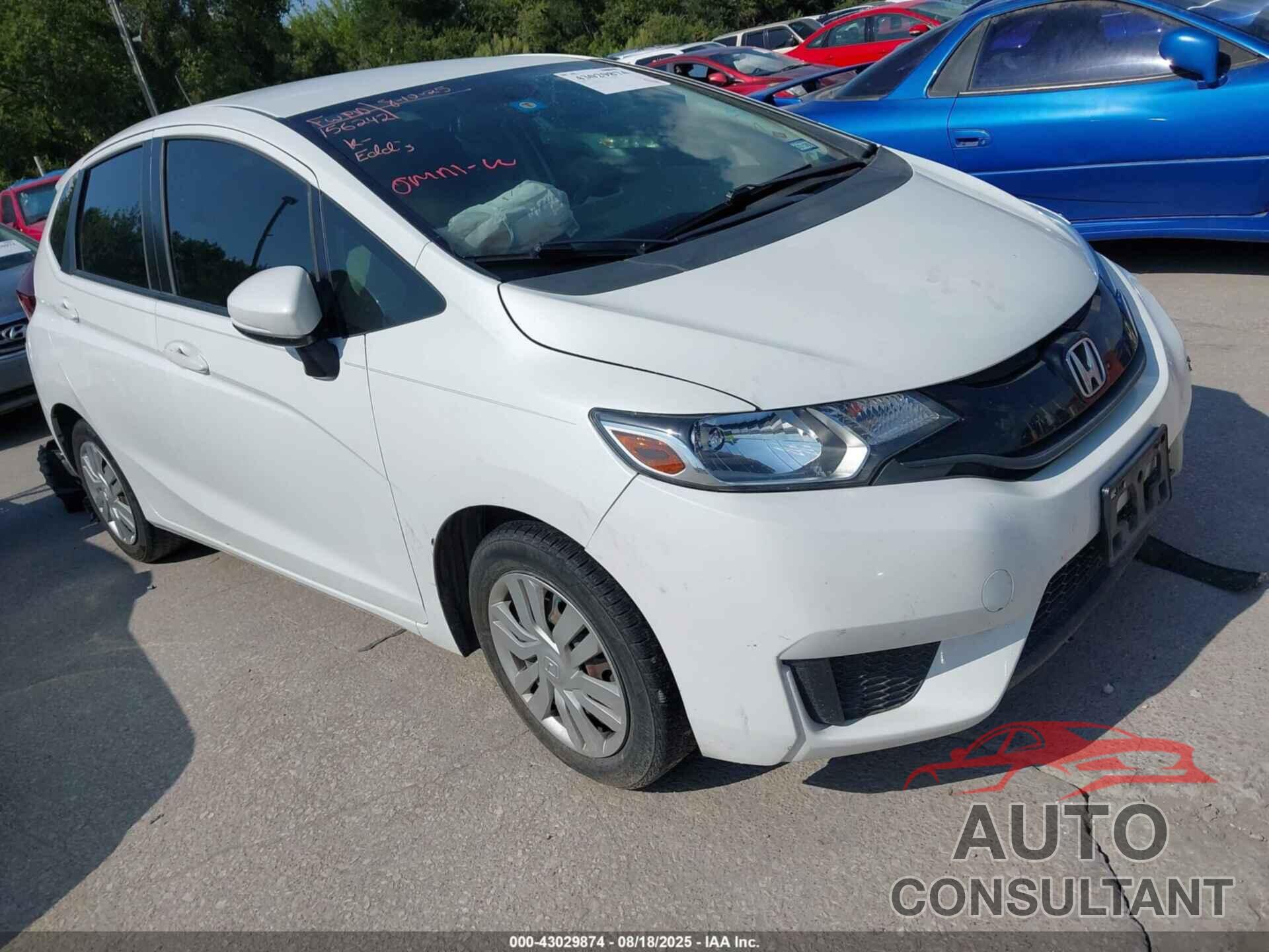 HONDA FIT 2015 - 3HGGK5H58FM726623