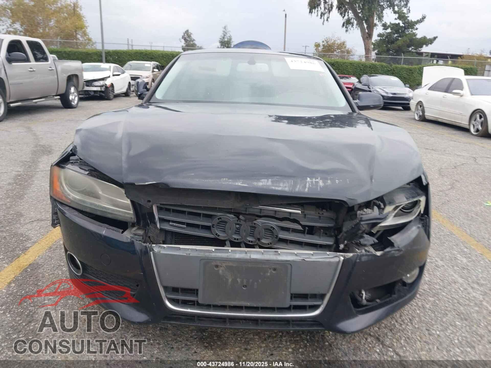 AUDI A5 2012 - WAULFAFR2CA044357