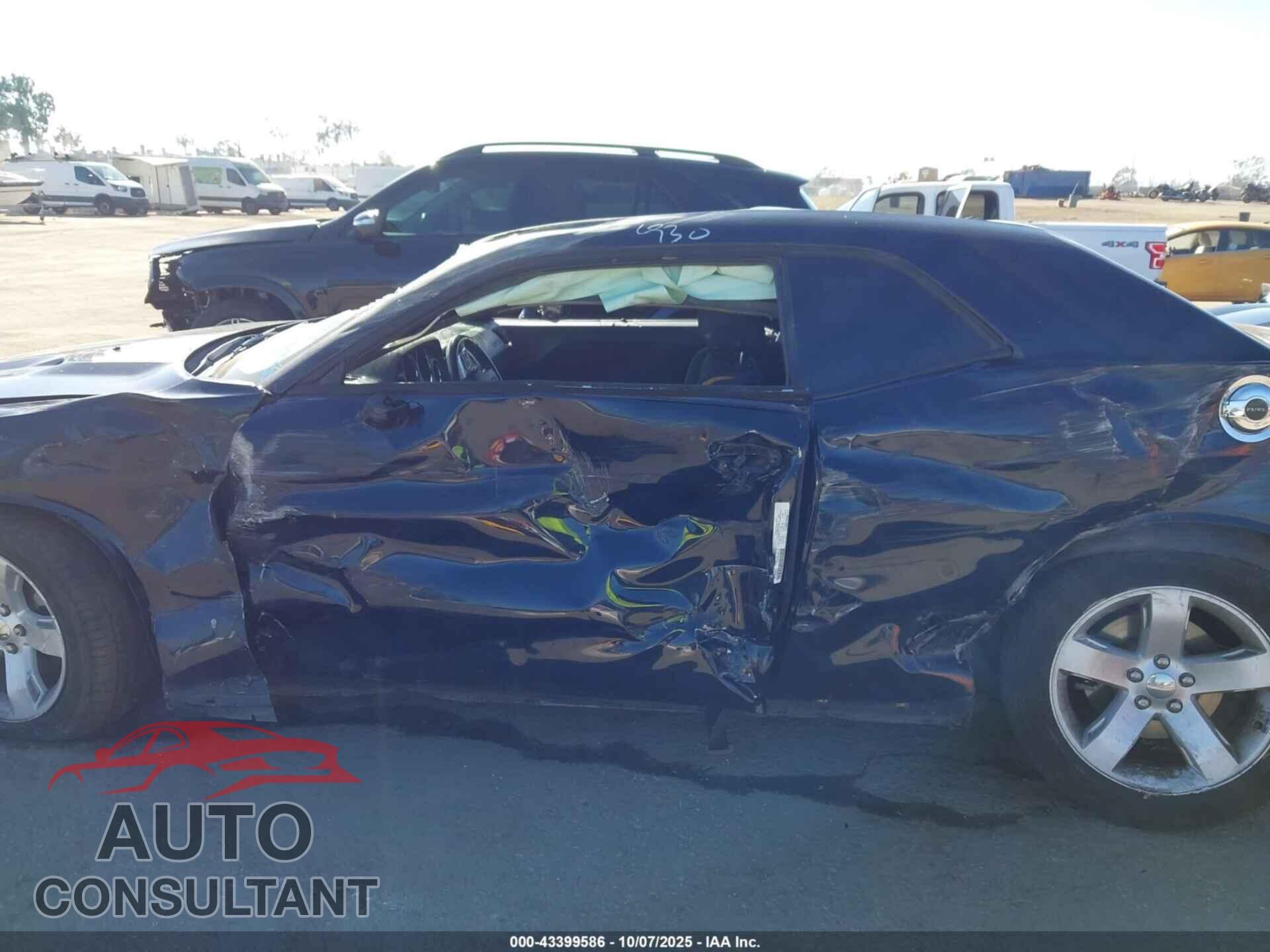 DODGE CHALLENGER 2012 - 2C3CDYAG4CH157319