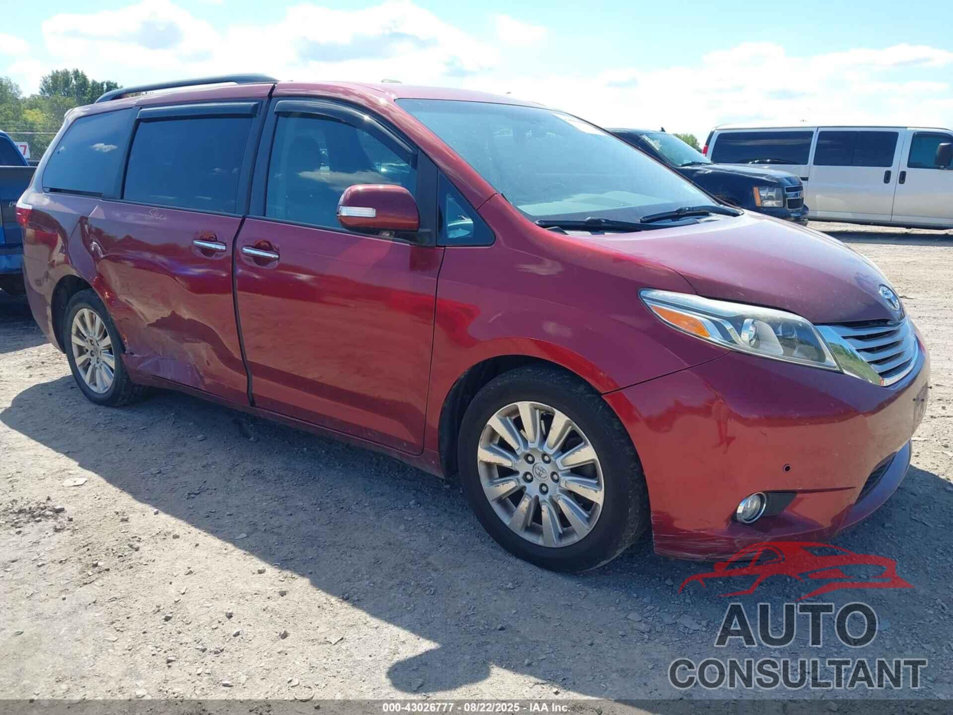 TOYOTA SIENNA 2015 - 5TDDK3DC4FS112923