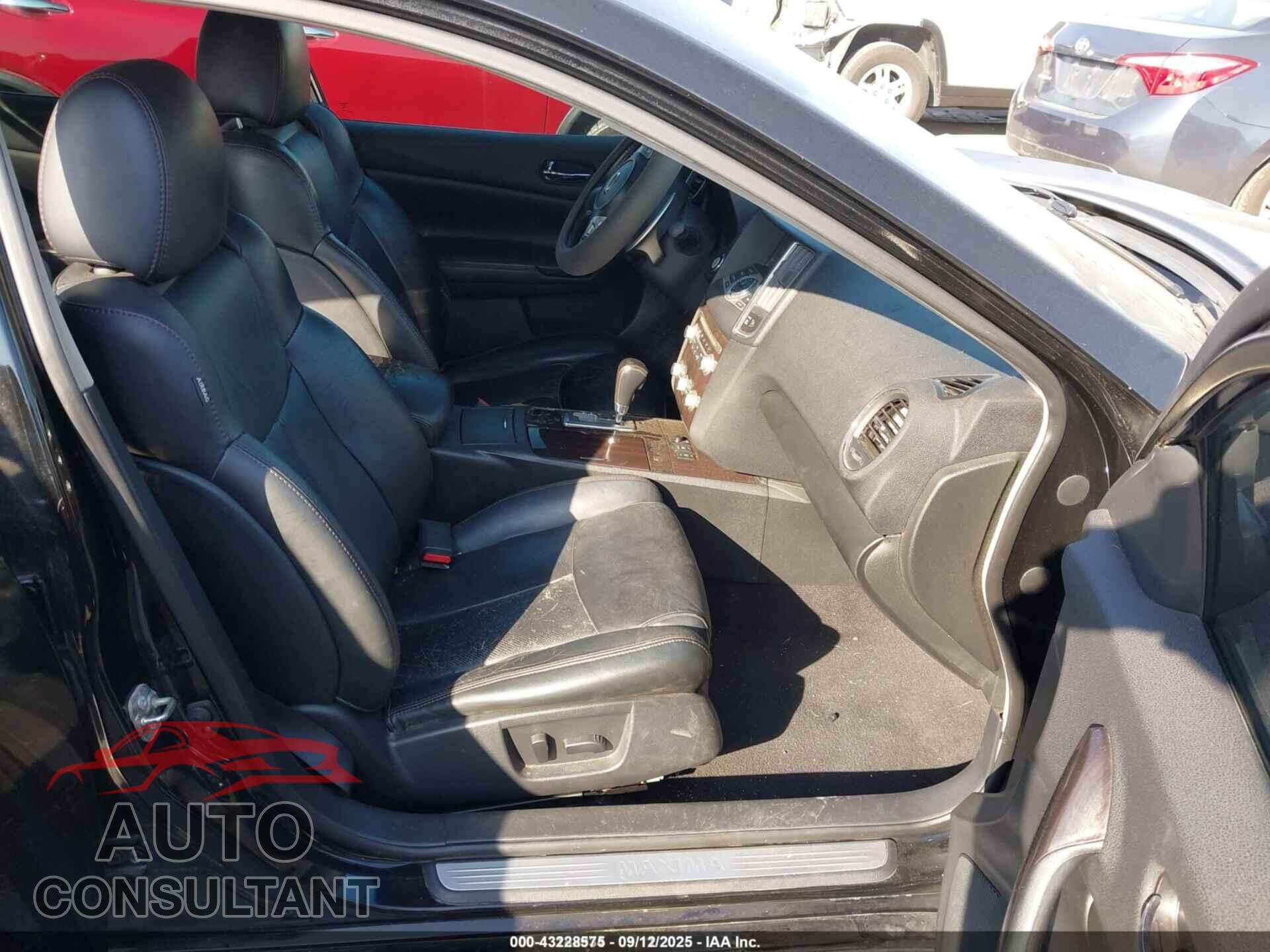 NISSAN MAXIMA 2012 - 1N4AA5AP2CC862803