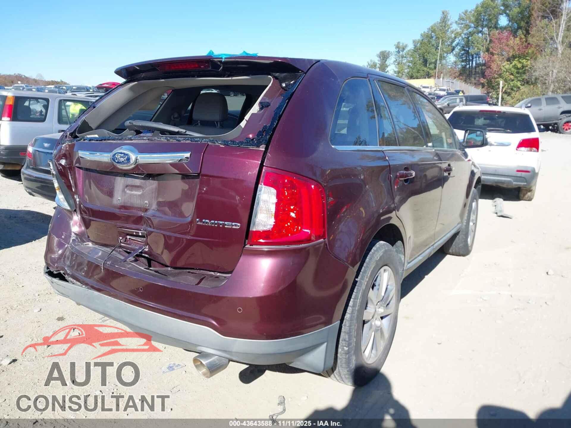 FORD EDGE 2011 - 2FMDK3KC3BBA29431