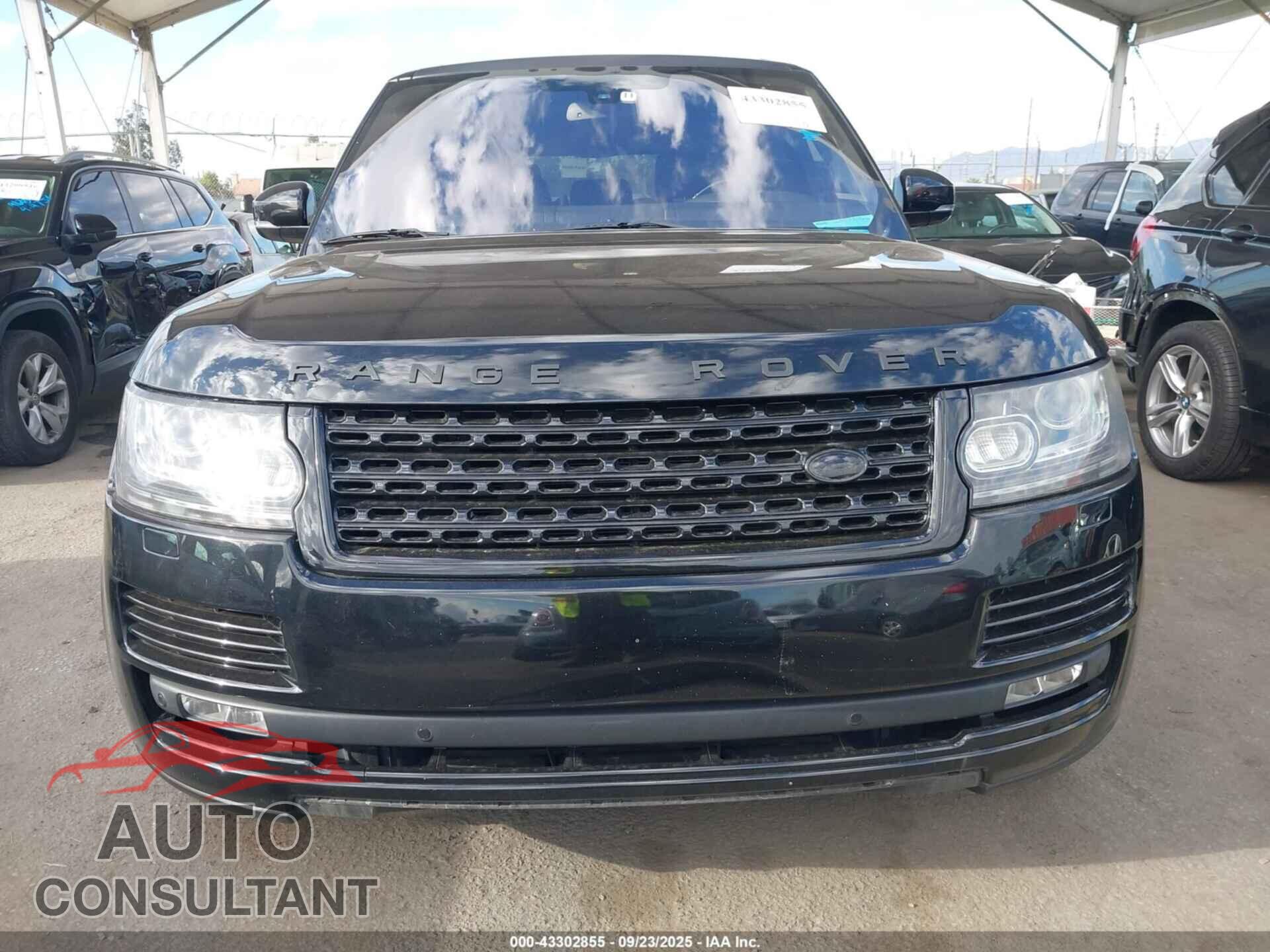 LAND ROVER RANGE ROVER 2013 - SALGS2DF6DA108232