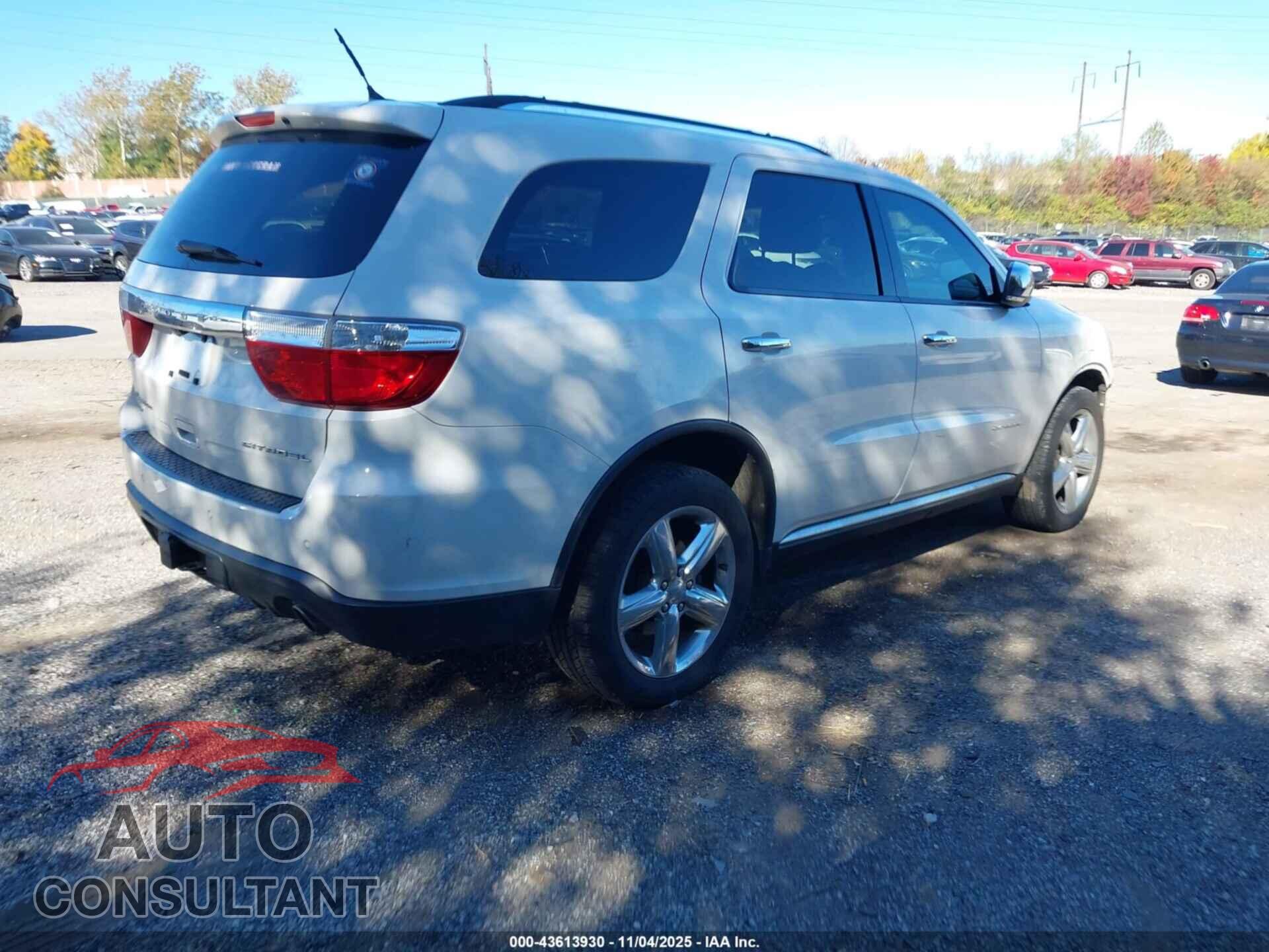 DODGE DURANGO 2012 - 1C4RDJEGXCC293268