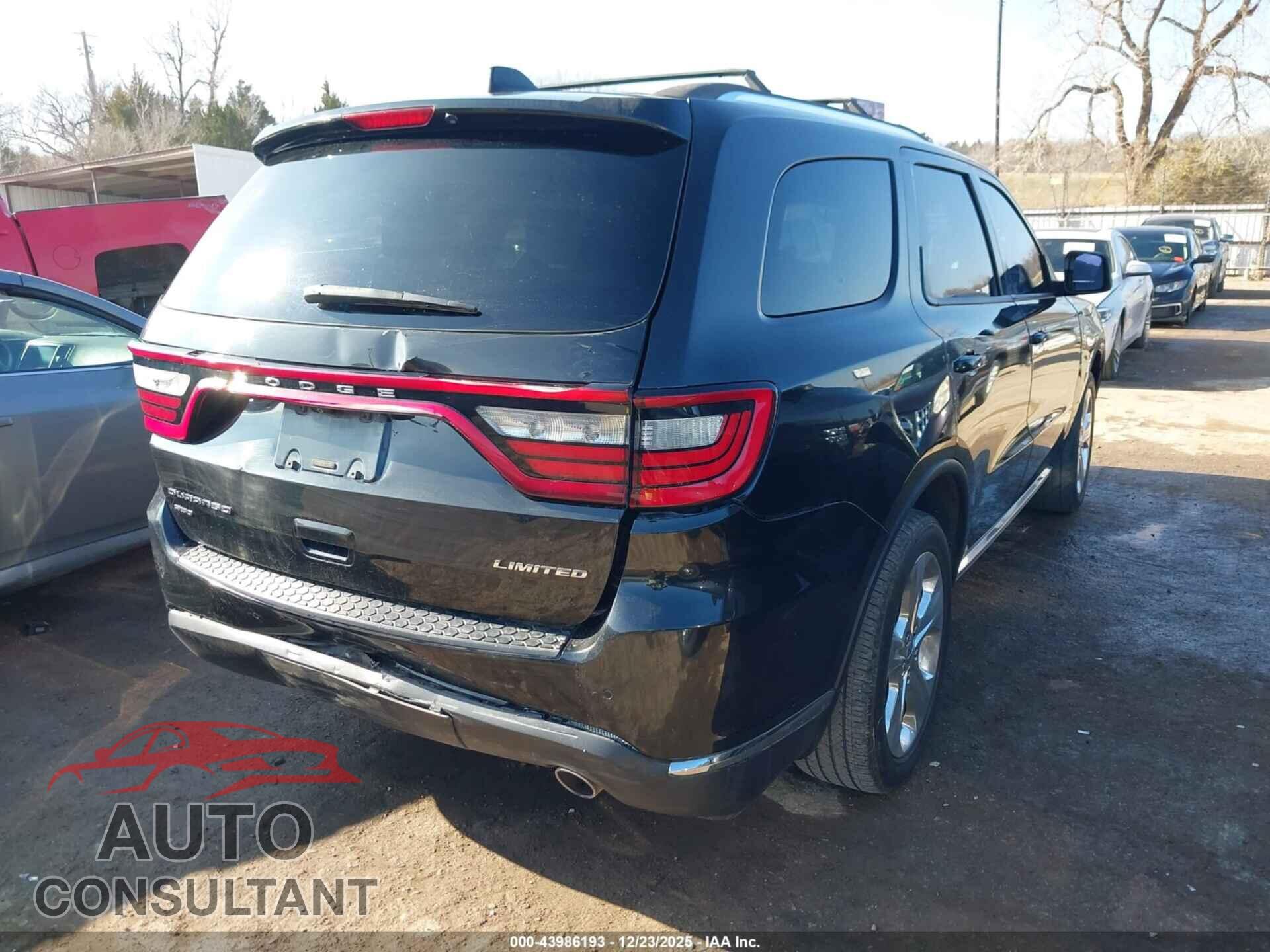 DODGE DURANGO 2014 - 1C4RDJDG2EC383342