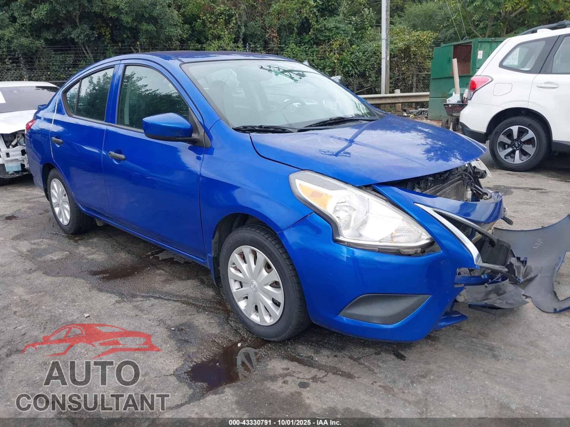 NISSAN VERSA 2017 - 3N1CN7AP3HL810470