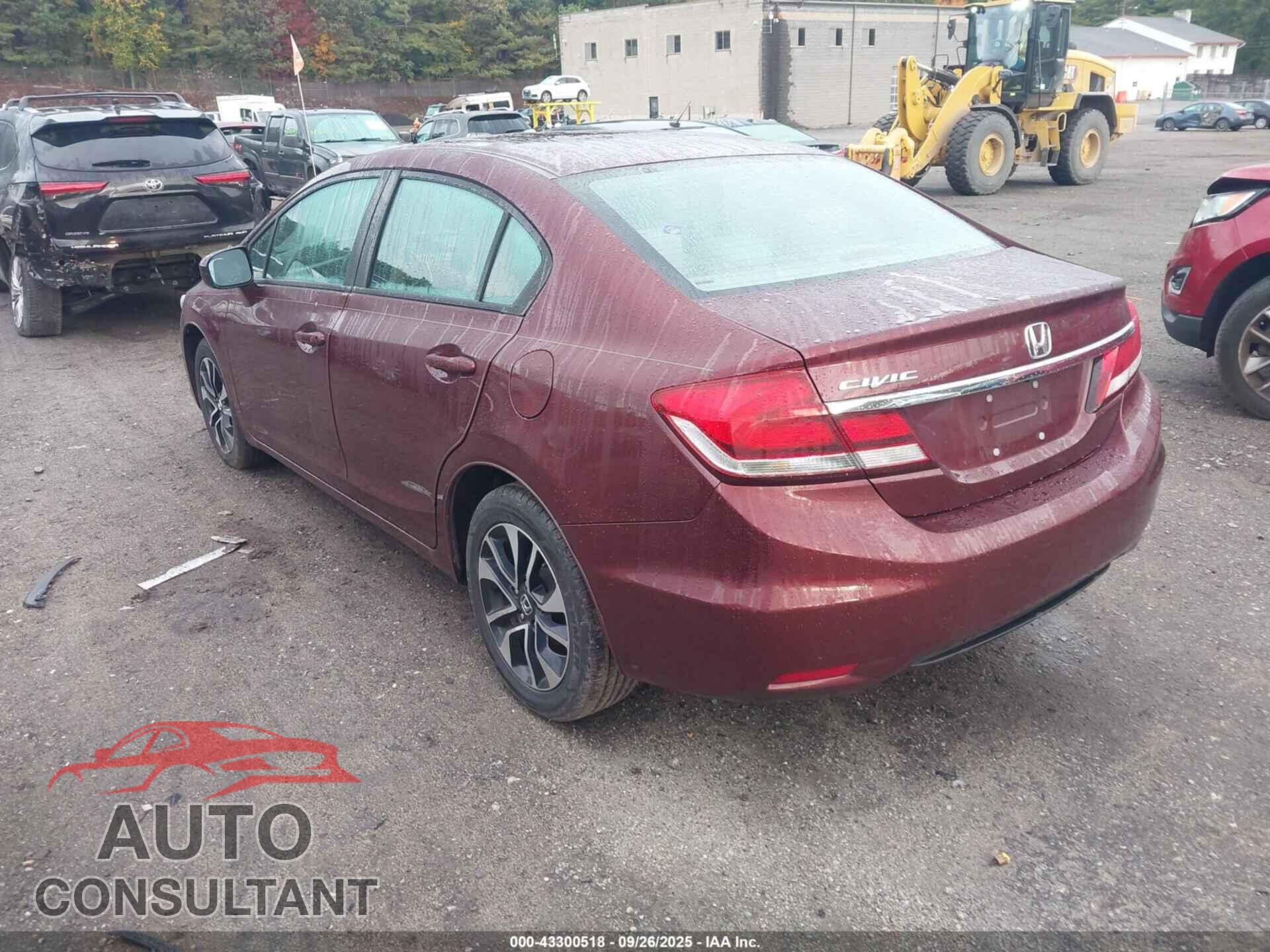 HONDA CIVIC 2015 - 19XFB2F86FE294632