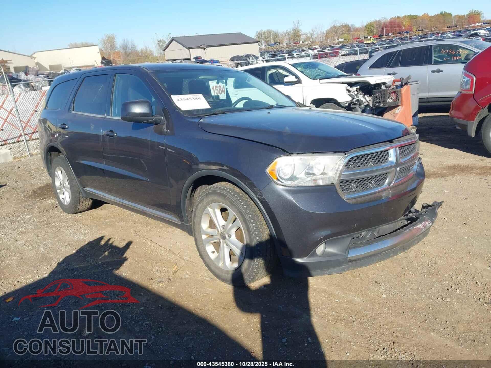 DODGE DURANGO 2013 - 1C4RDJAG3DC686083