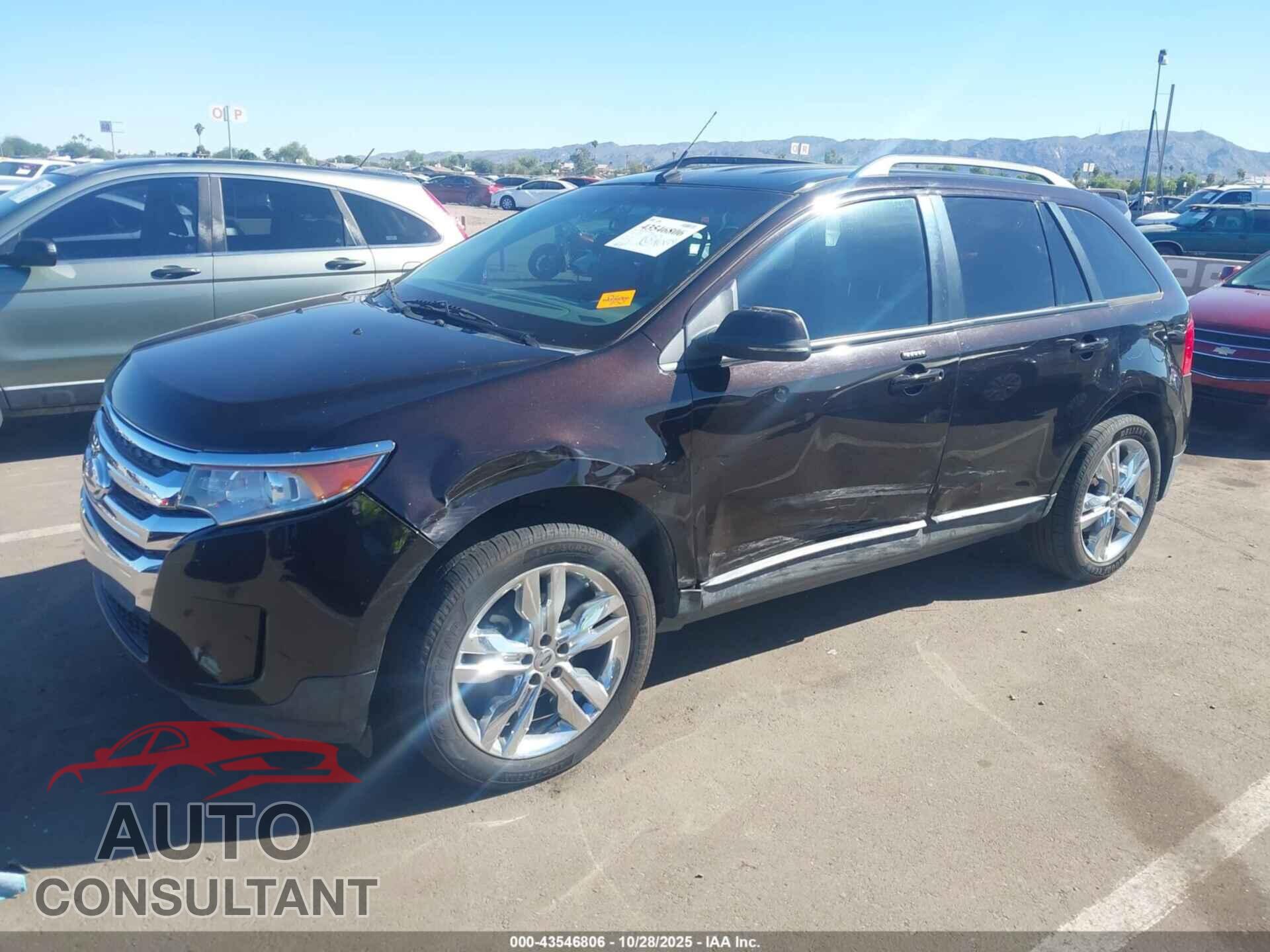 FORD EDGE 2013 - 2FMDK3JCXDBB38067