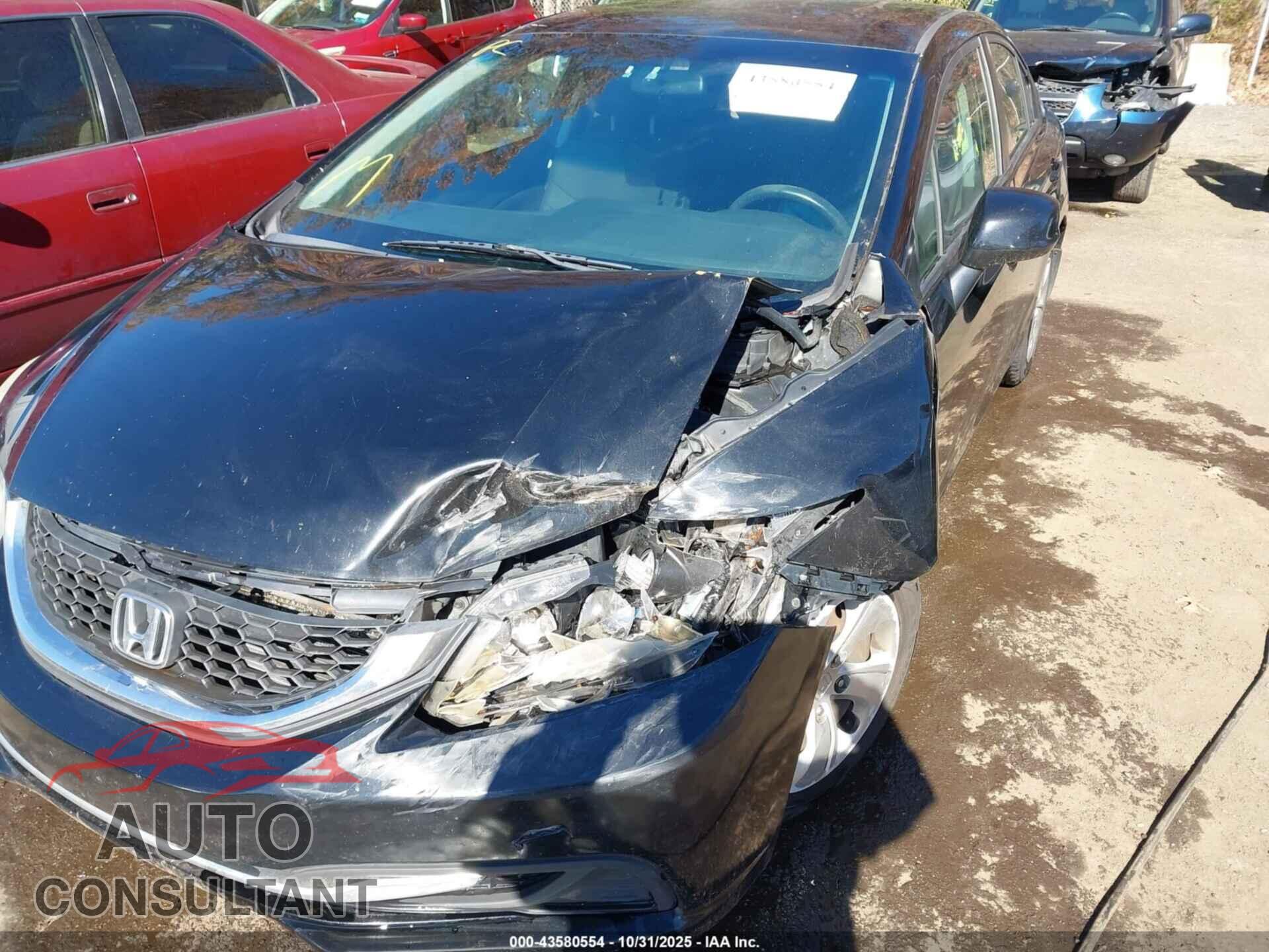 HONDA CIVIC 2013 - 19XFB2E51DE062881
