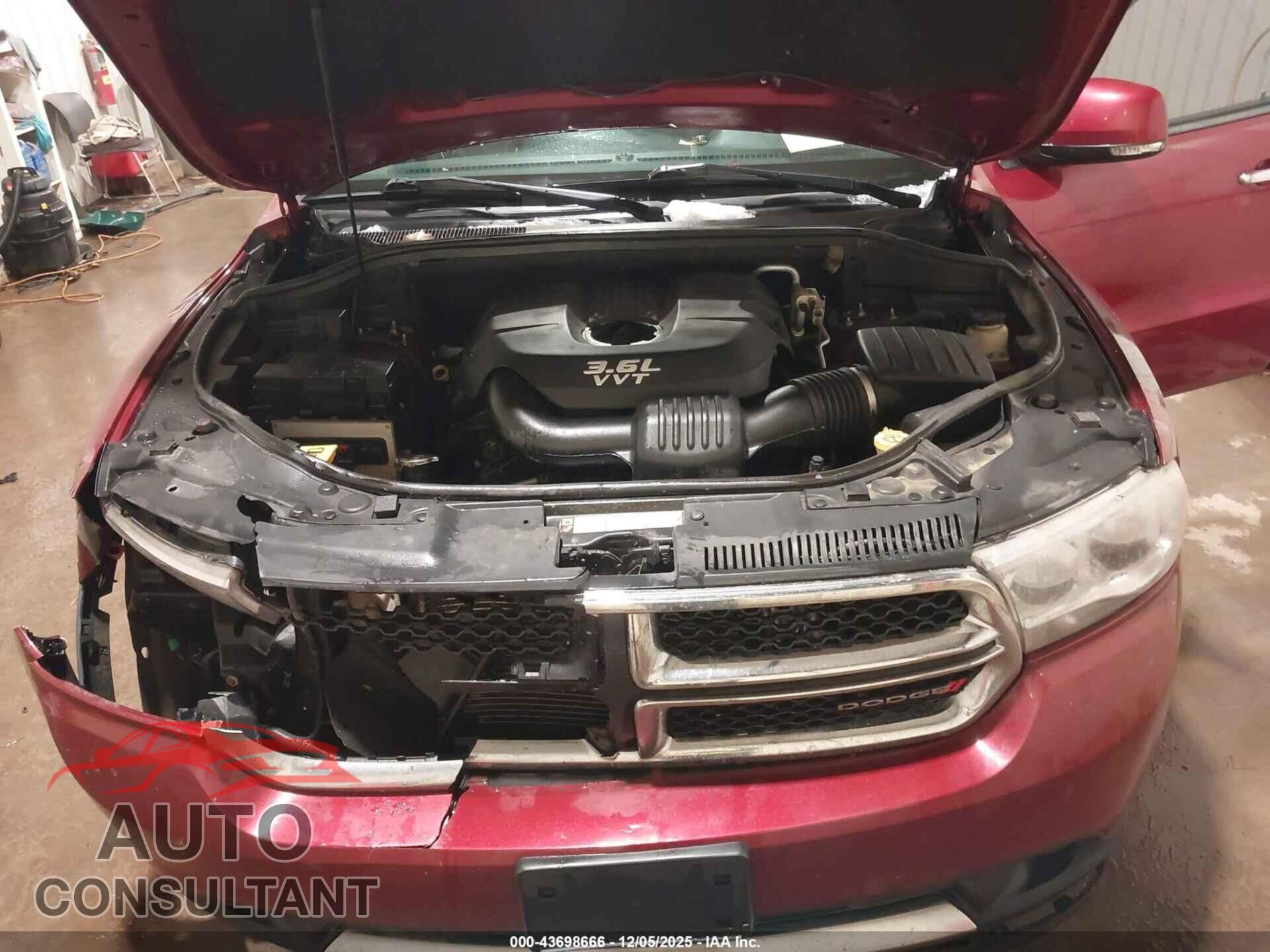 DODGE DURANGO 2013 - 1C4RDJDG7DC658847