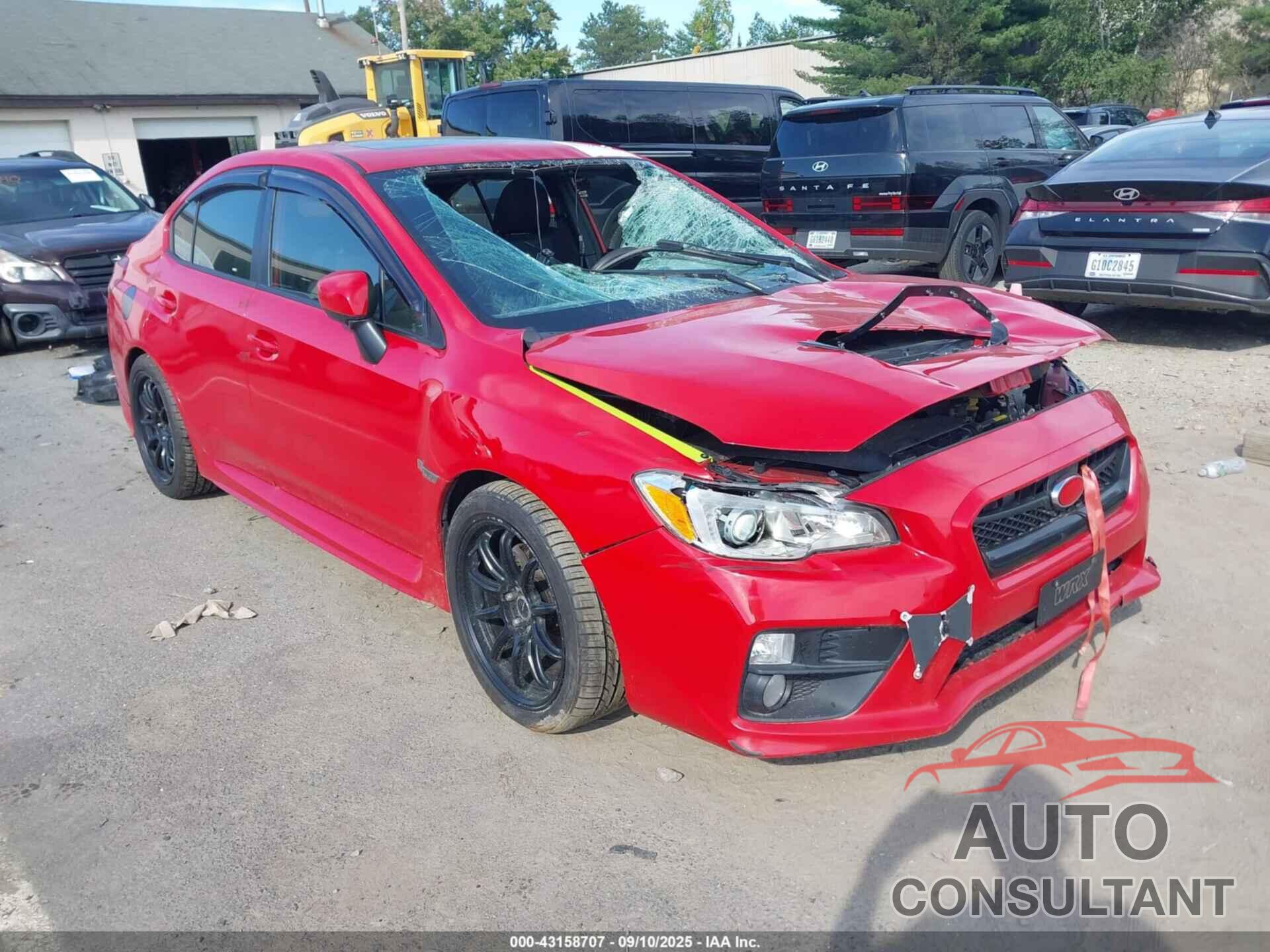 SUBARU WRX 2017 - JF1VA1E68H8835160