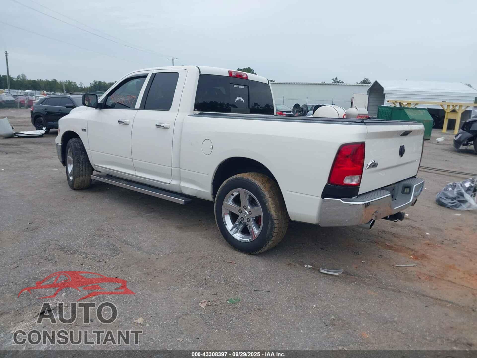 DODGE RAM 1500 2009 - 1D3HV18T69S793631