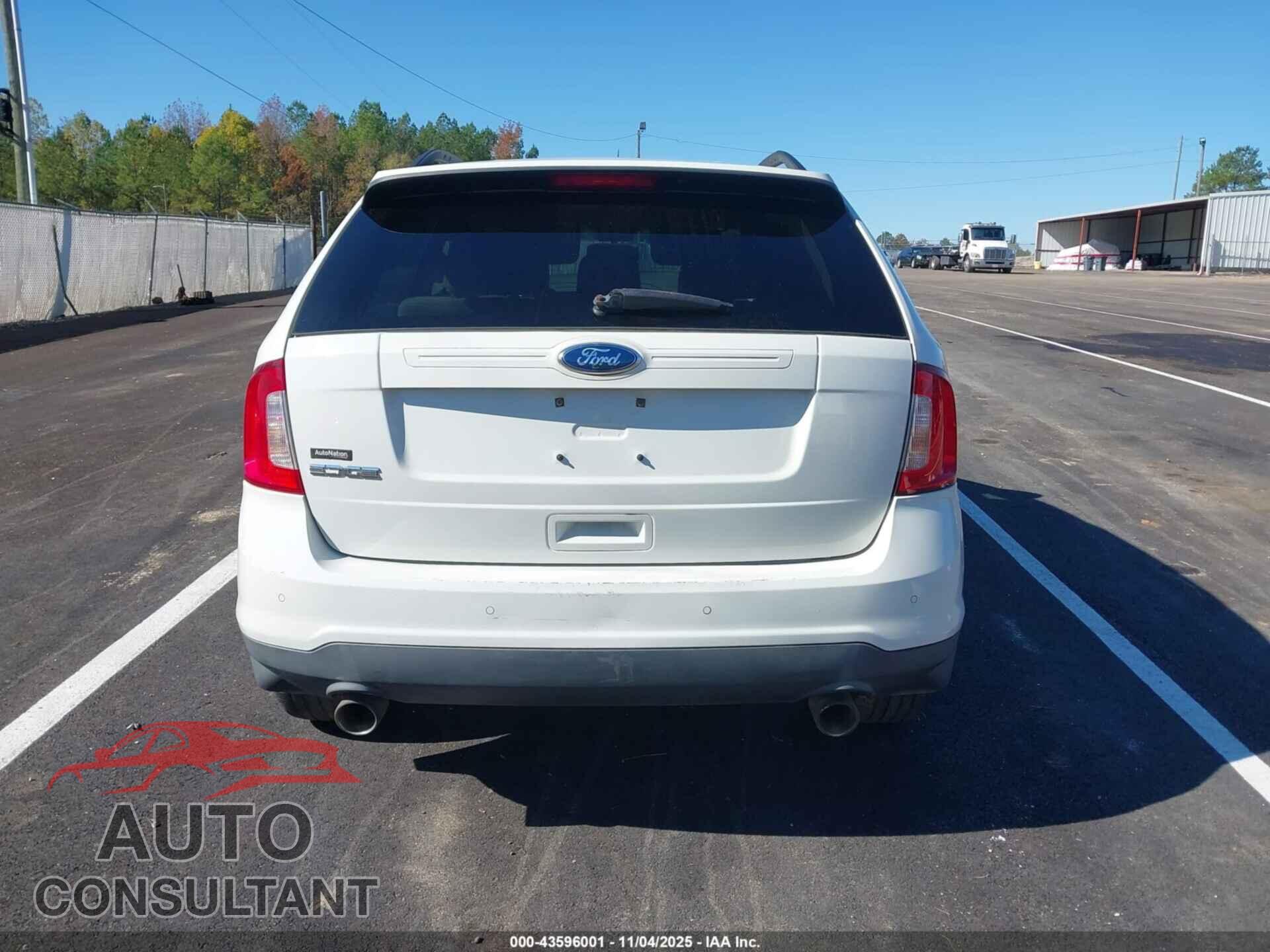 FORD EDGE 2012 - 2FMDK3GC0CBA01838
