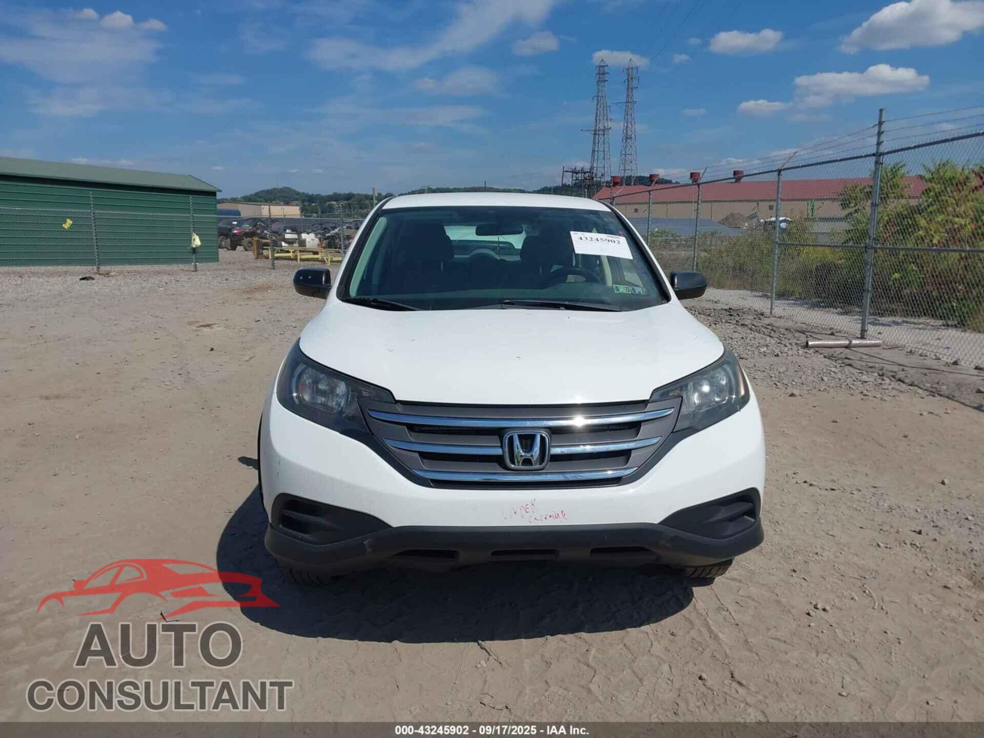 HONDA CR-V 2012 - 2HKRM4H3XCH608875