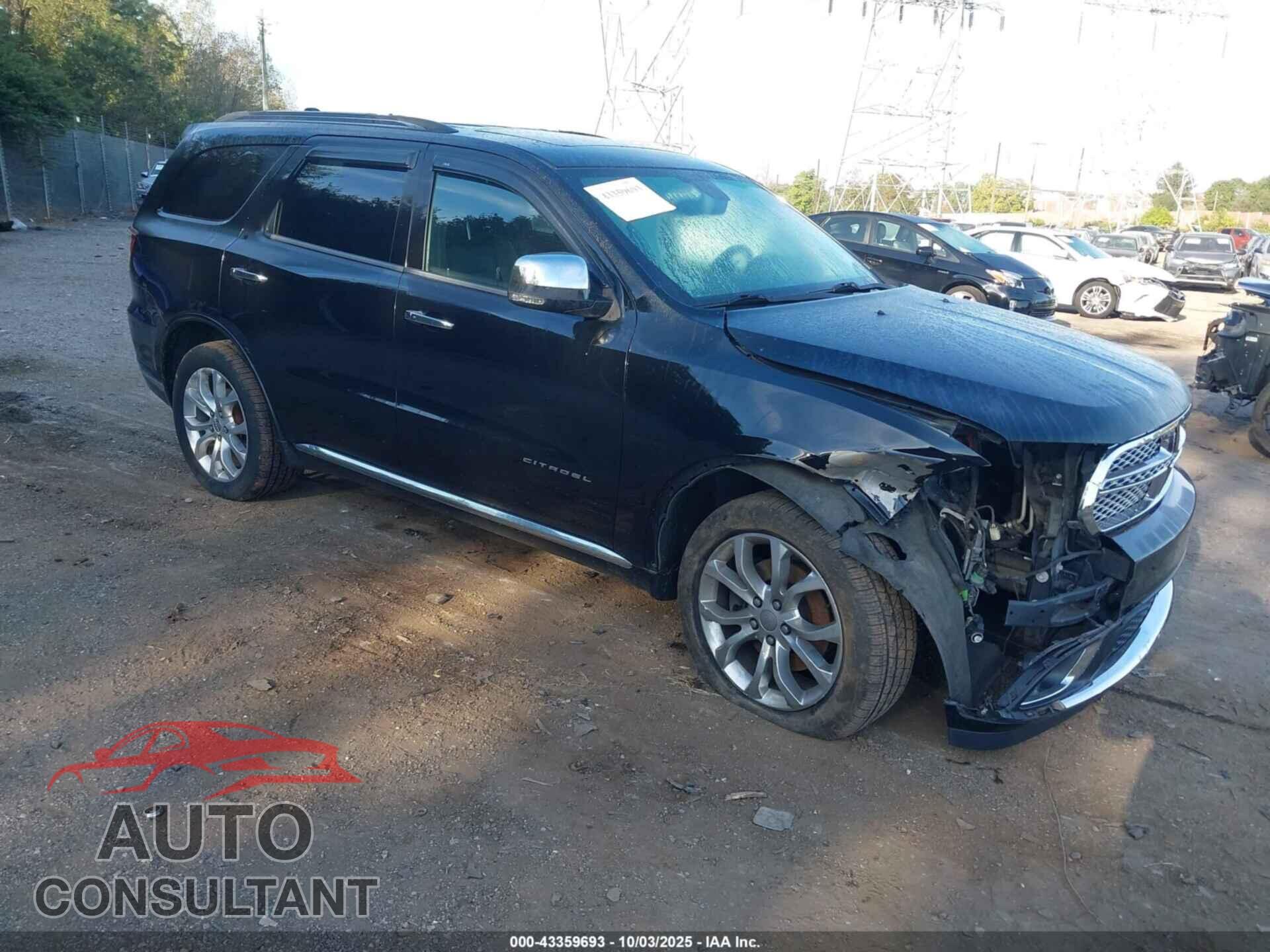 DODGE DURANGO 2017 - 1C4RDJEG1HC677429