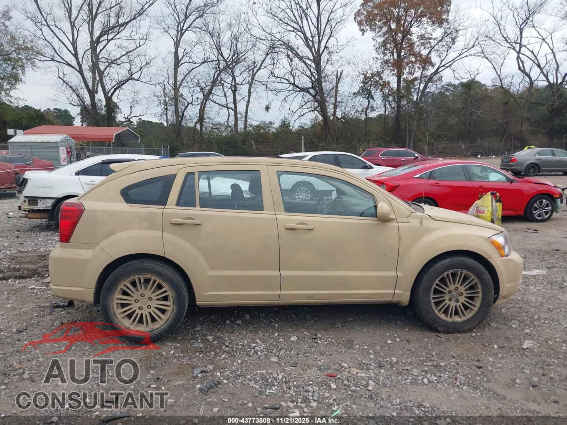 DODGE CALIBER 2012 - 1C3CDWBA9CD511380