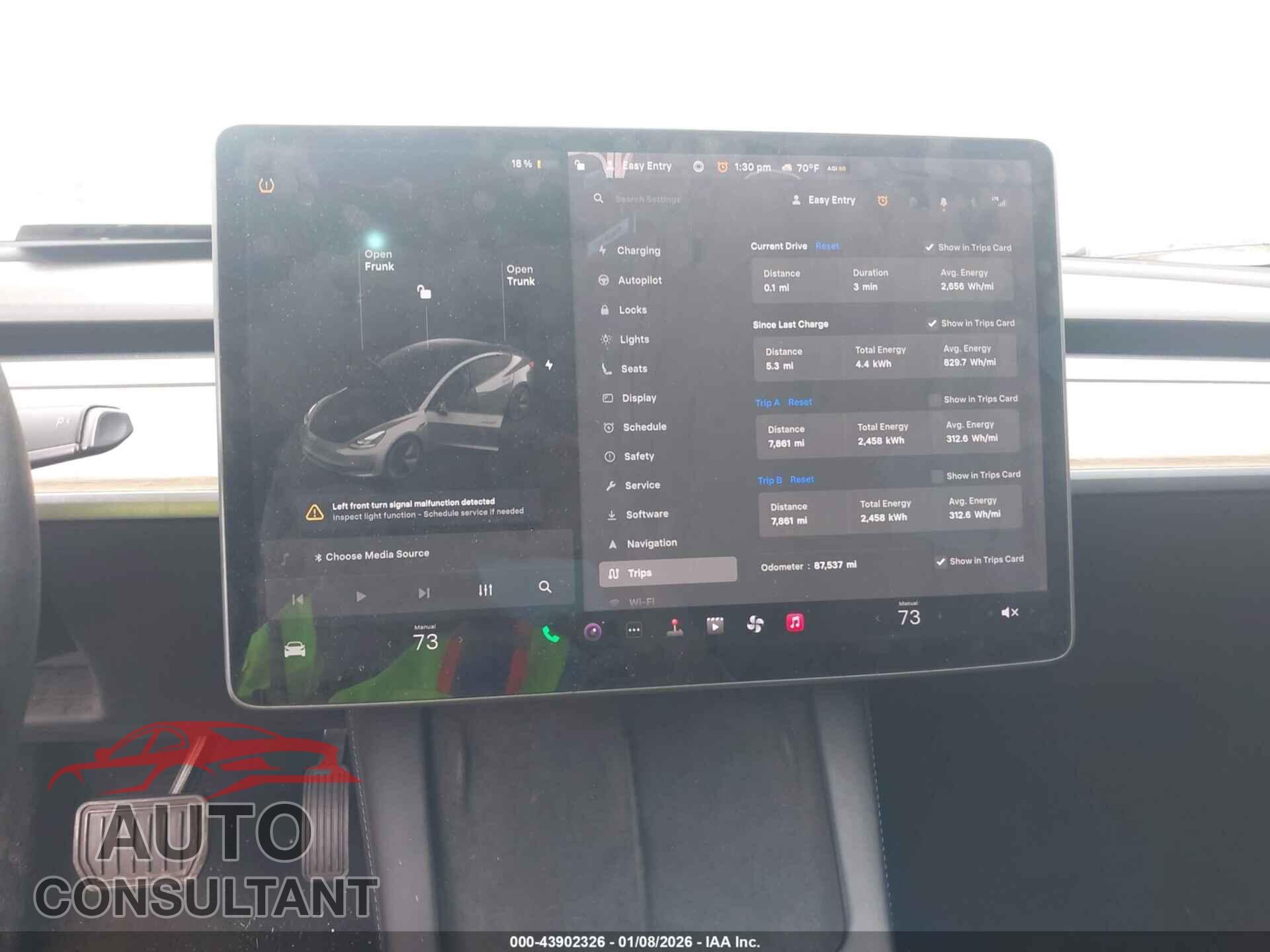 TESLA MODEL 3 2021 - 5YJ3E1EA6MF085973