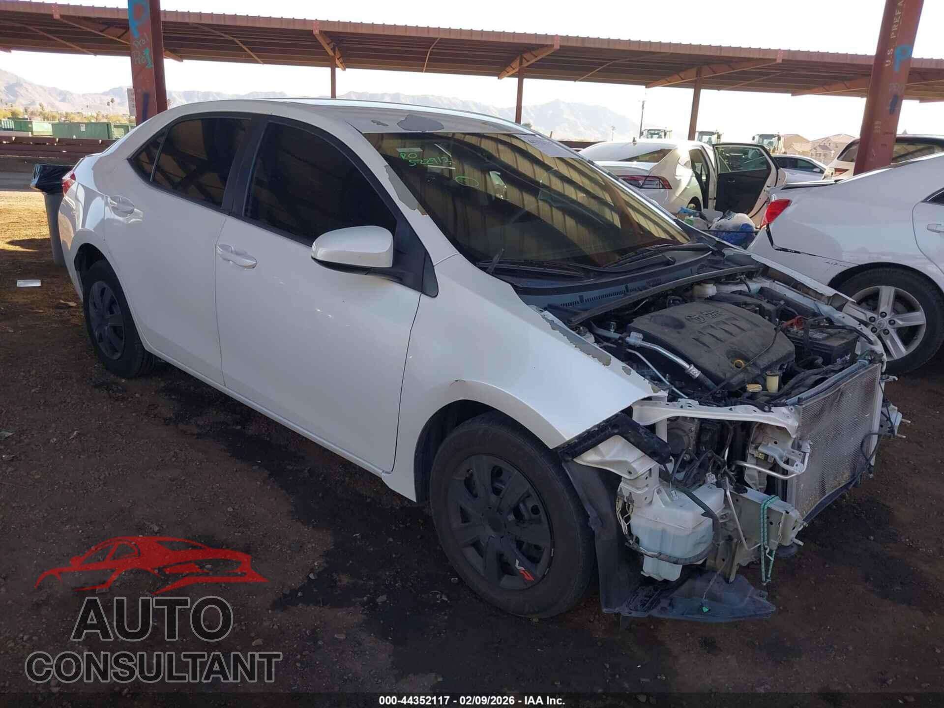 TOYOTA COROLLA 2014 - 5YFBPRHE8EP126449