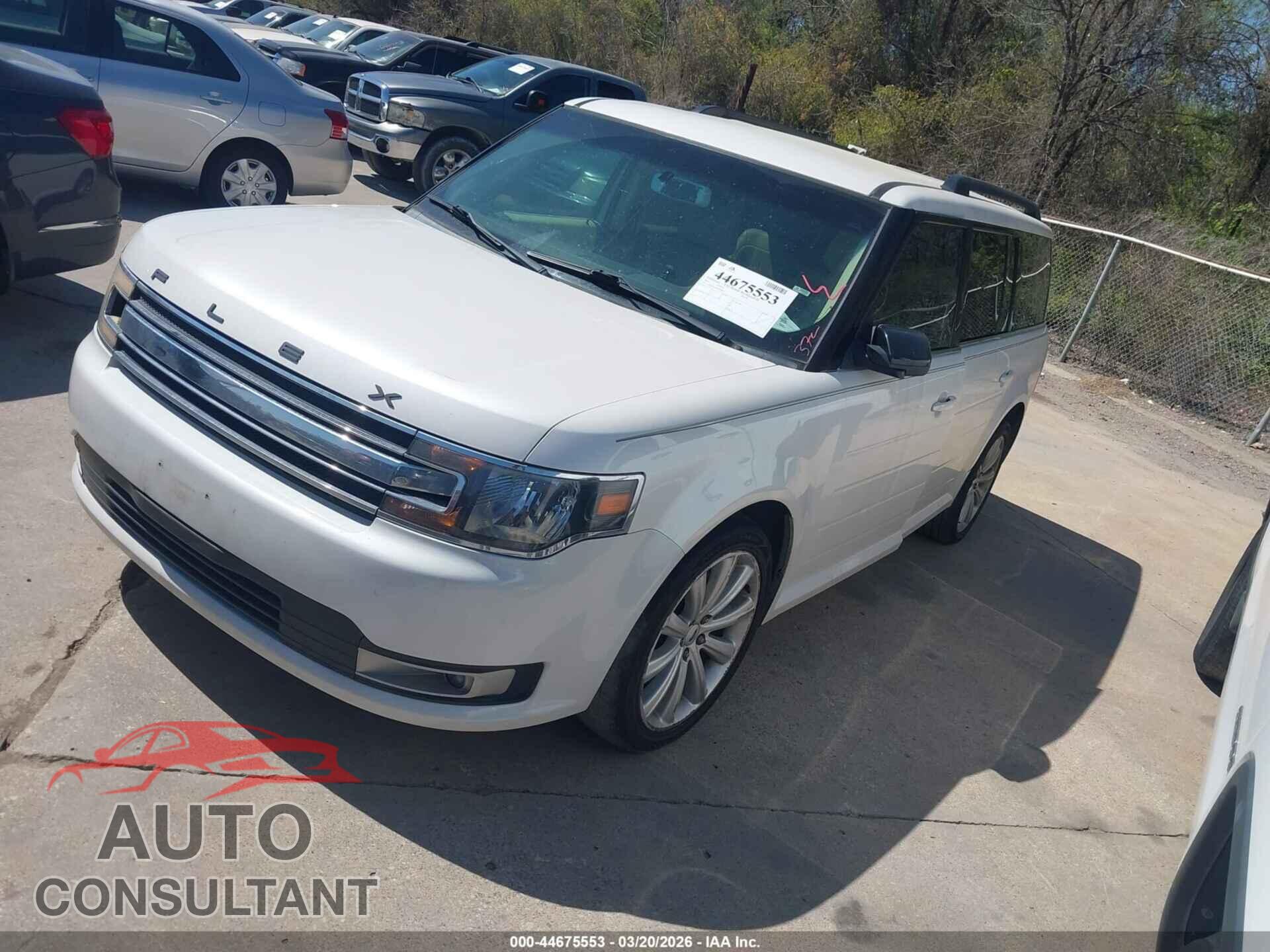 FORD FLEX 2013 - 2FMGK5C88DBD20626