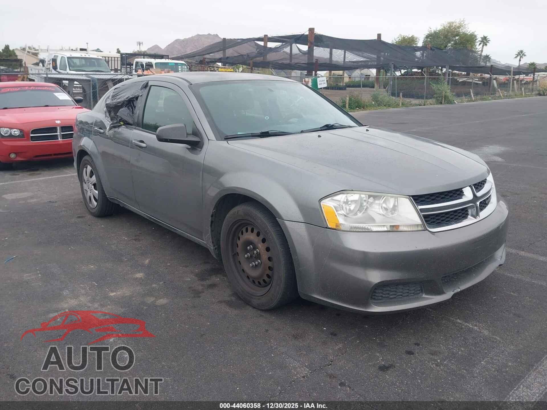 DODGE AVENGER 2013 - 1C3CDZAB5DN537675