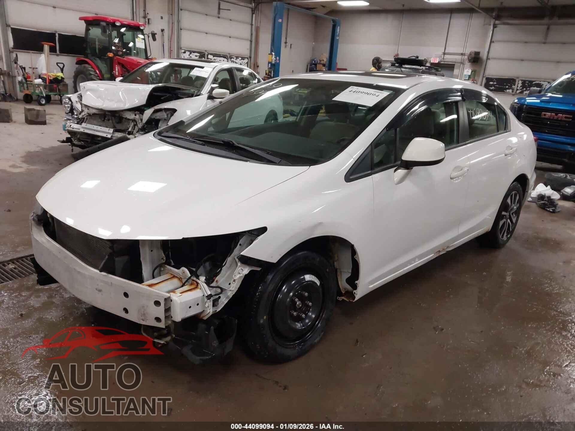 HONDA CIVIC 2013 - 19XFB2F89DE078884