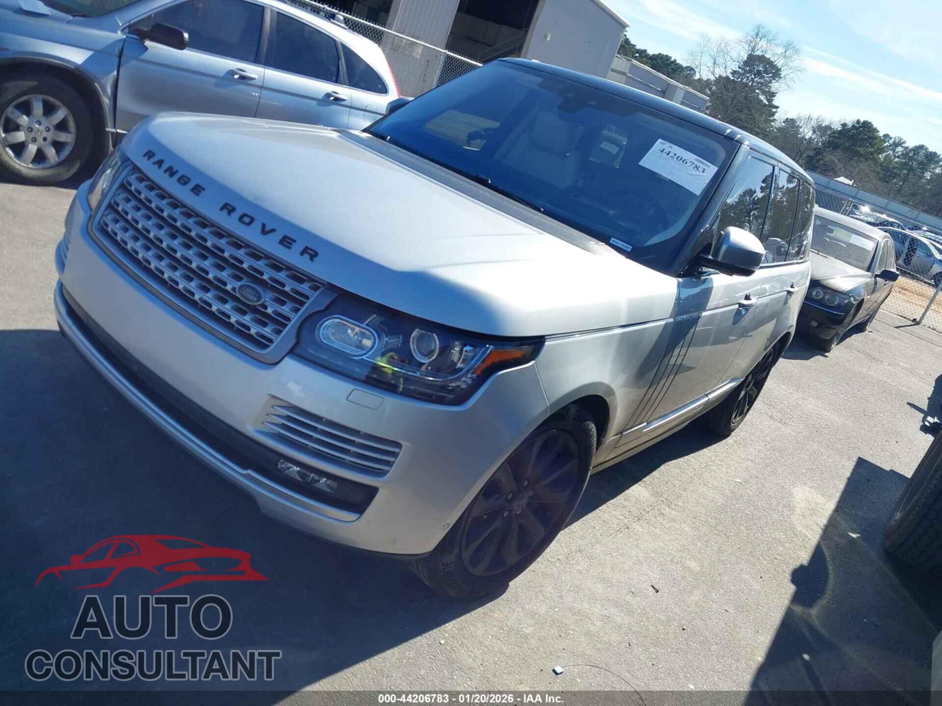 LAND ROVER RANGE ROVER 2017 - SALGS2FV0HA336513