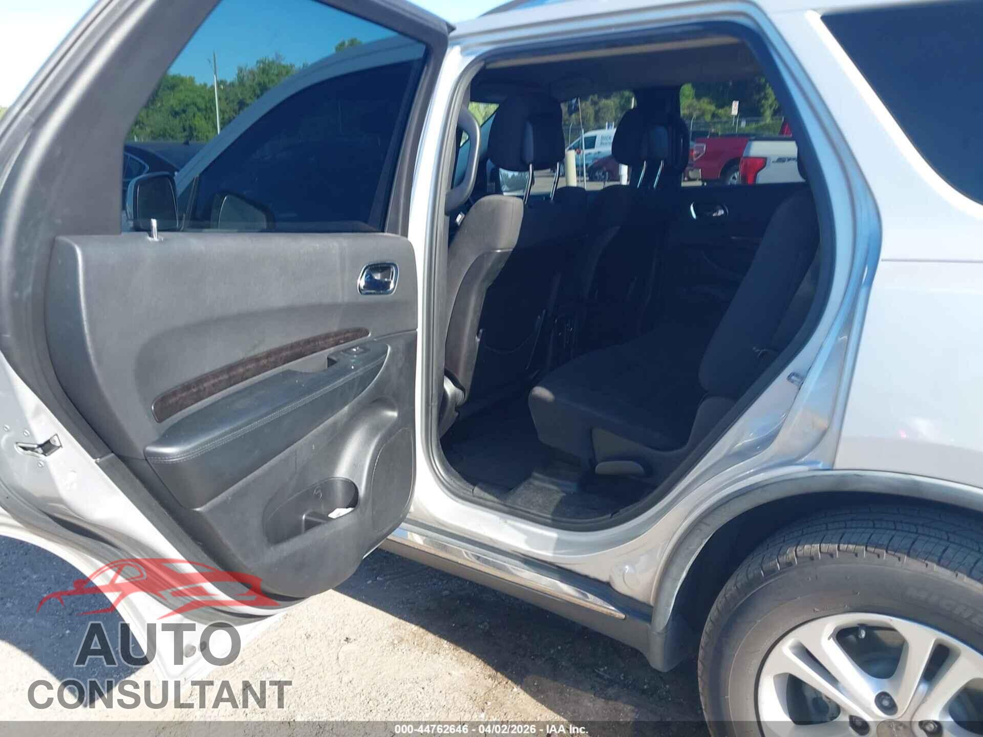 DODGE DURANGO 2012 - 1C4RDHDG3CC118452